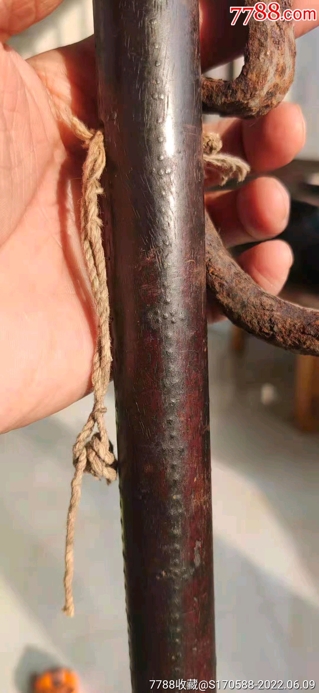 清代黄花梨秤,镶嵌,海黄,全品包老_价格2200元_第1张_7788收藏__收藏