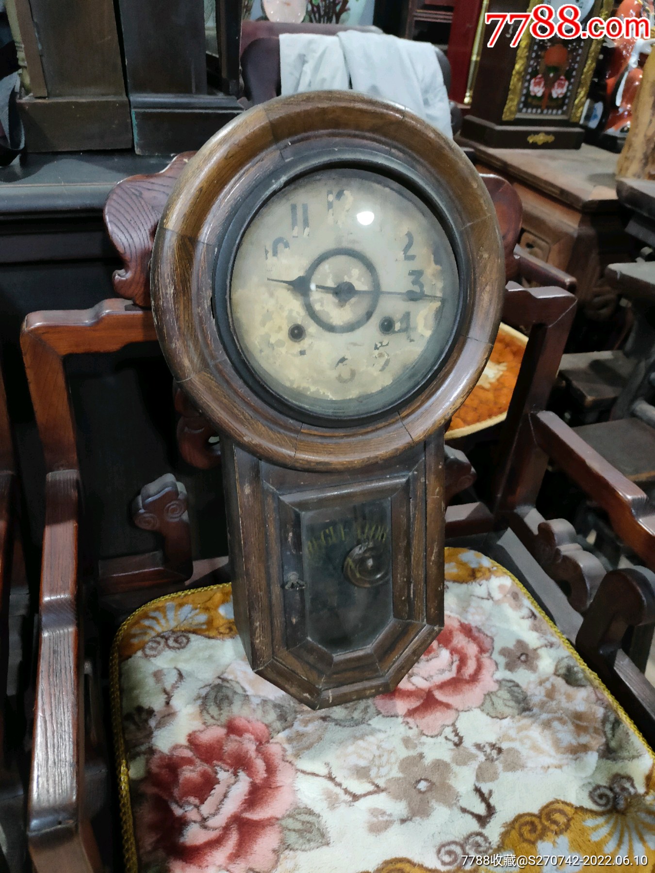 民国马球鱼尾钟