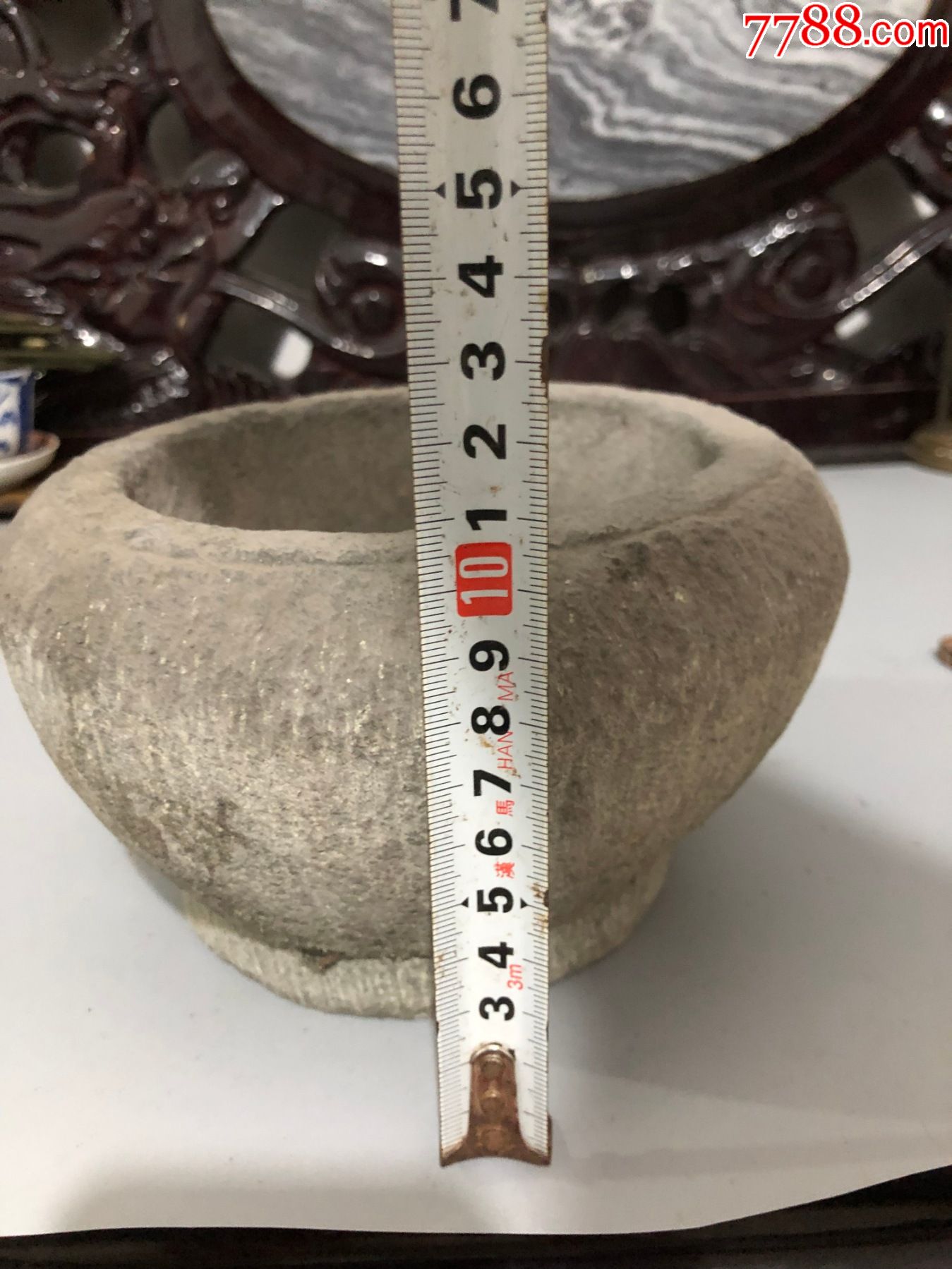 民国青石石臼!全品!_价格118元_第1张_7788收藏__收藏热线