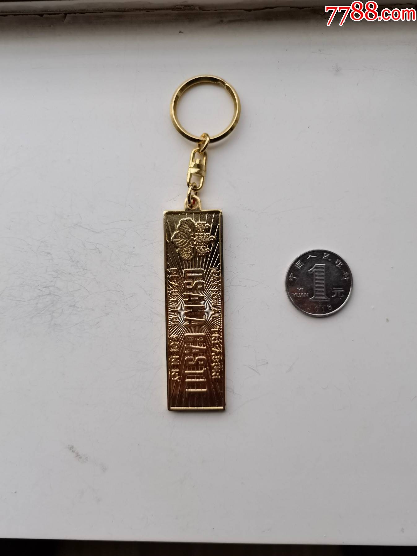 柴又帝释天观光纪念钥匙扣(车牌式)￥208品99日本钥匙扣(车内吊坠)