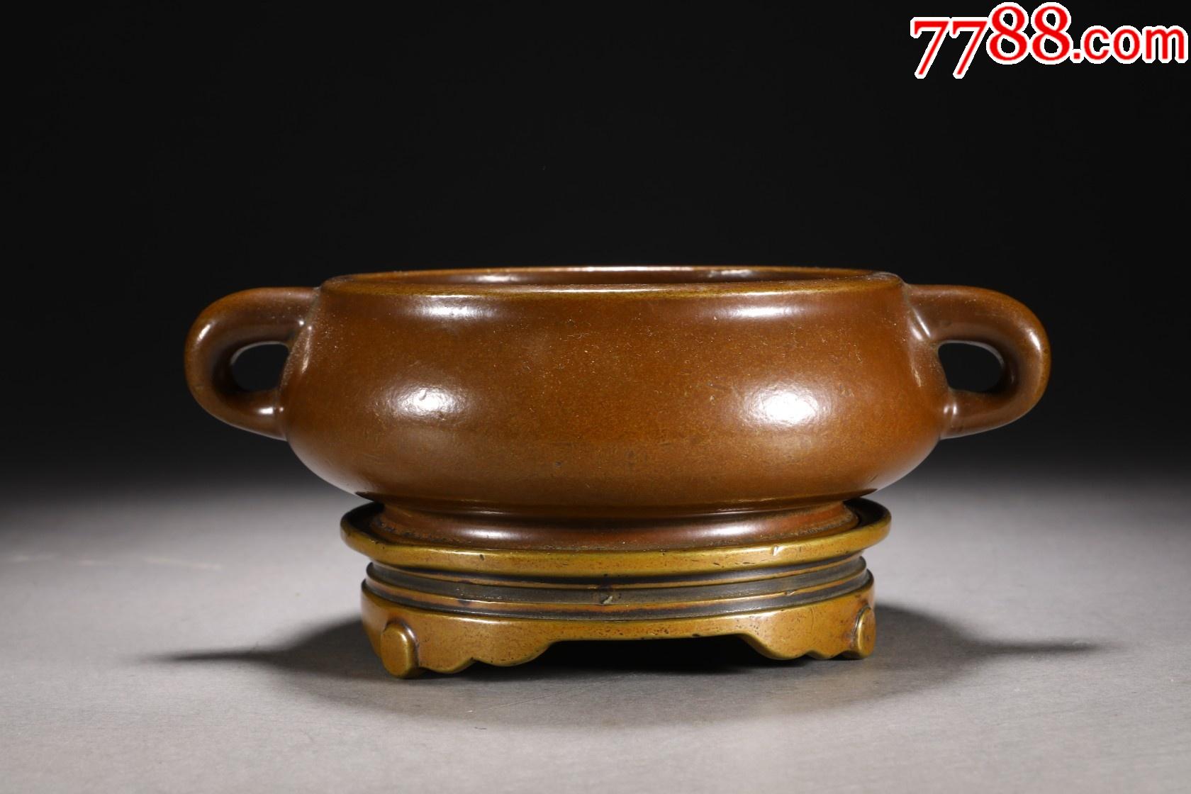 家藏珍宝款·铜胎香炉_铜炉_收藏行情_回收价格_7788邮票收藏