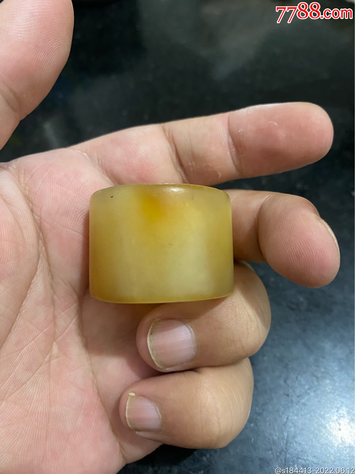 清代黄玉扳指_价格666元_第1张_7788收藏__收藏热线