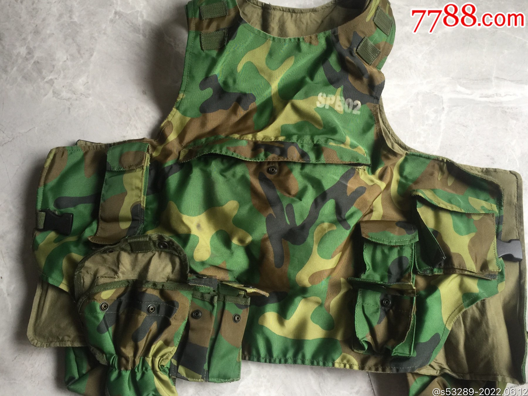 迷彩偕行具特战背心