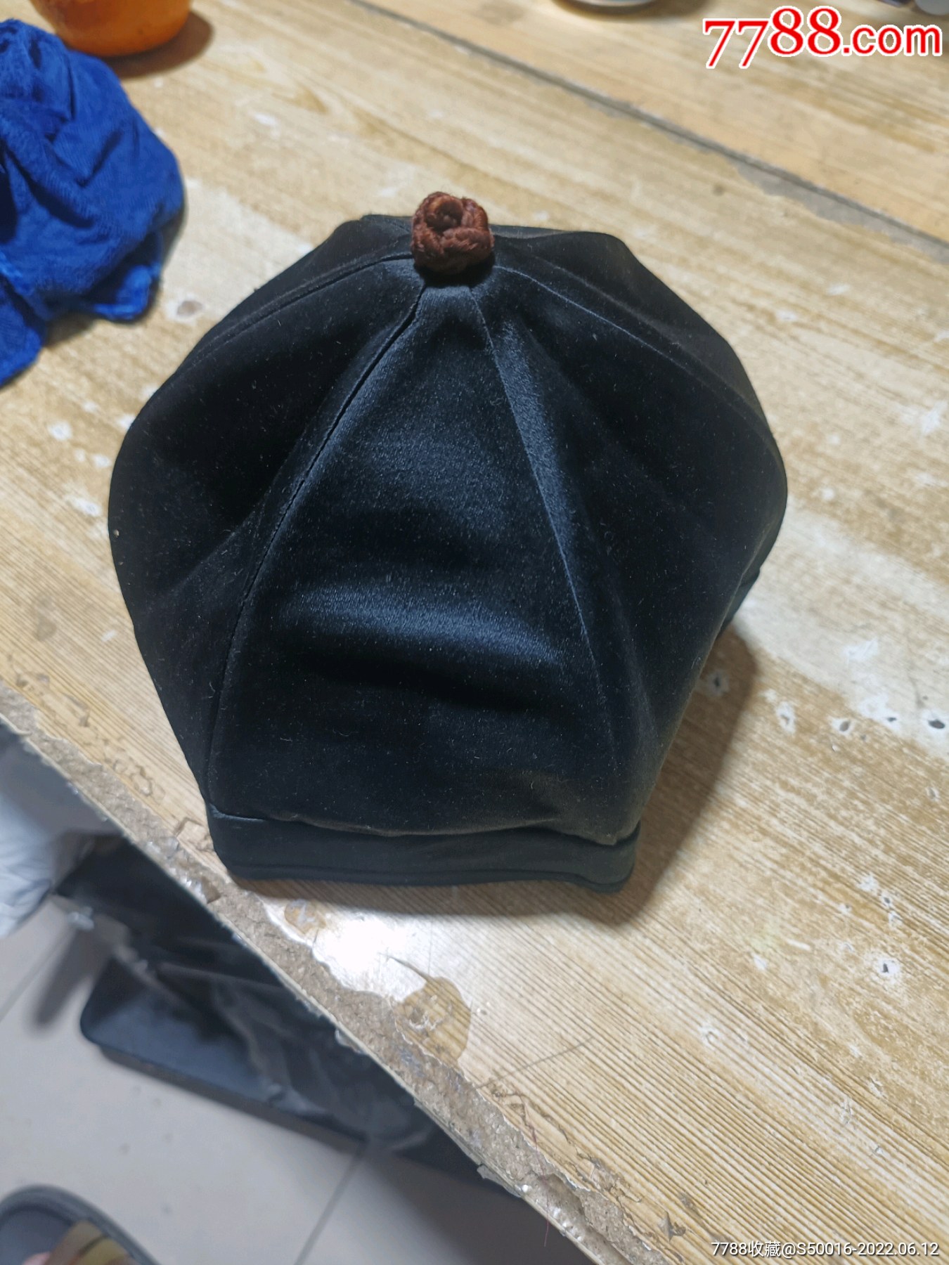民国六角帽子,品相很好,带商标_价格500元_第1张_7788收藏__收藏热线