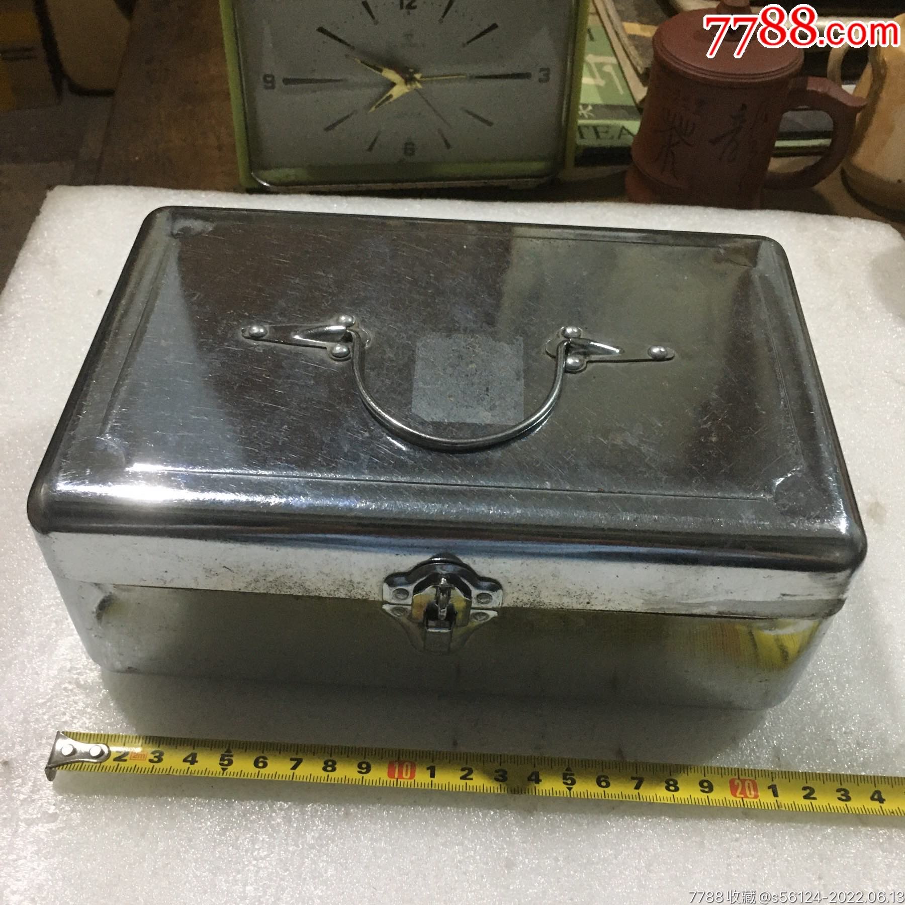 老式医用铁盒子-价格:240元-se87649703-铁皮盒/铁