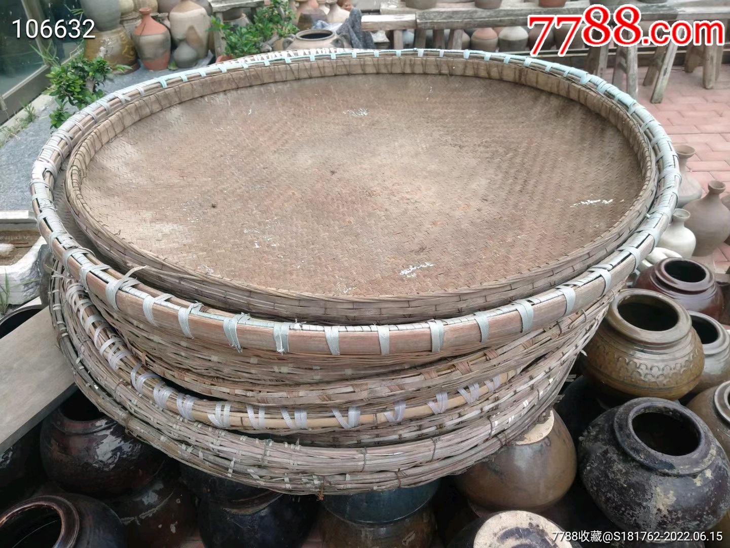 旧时代的笸萝_农用工具_民俗古玩老家具【7788收藏__收藏热线】