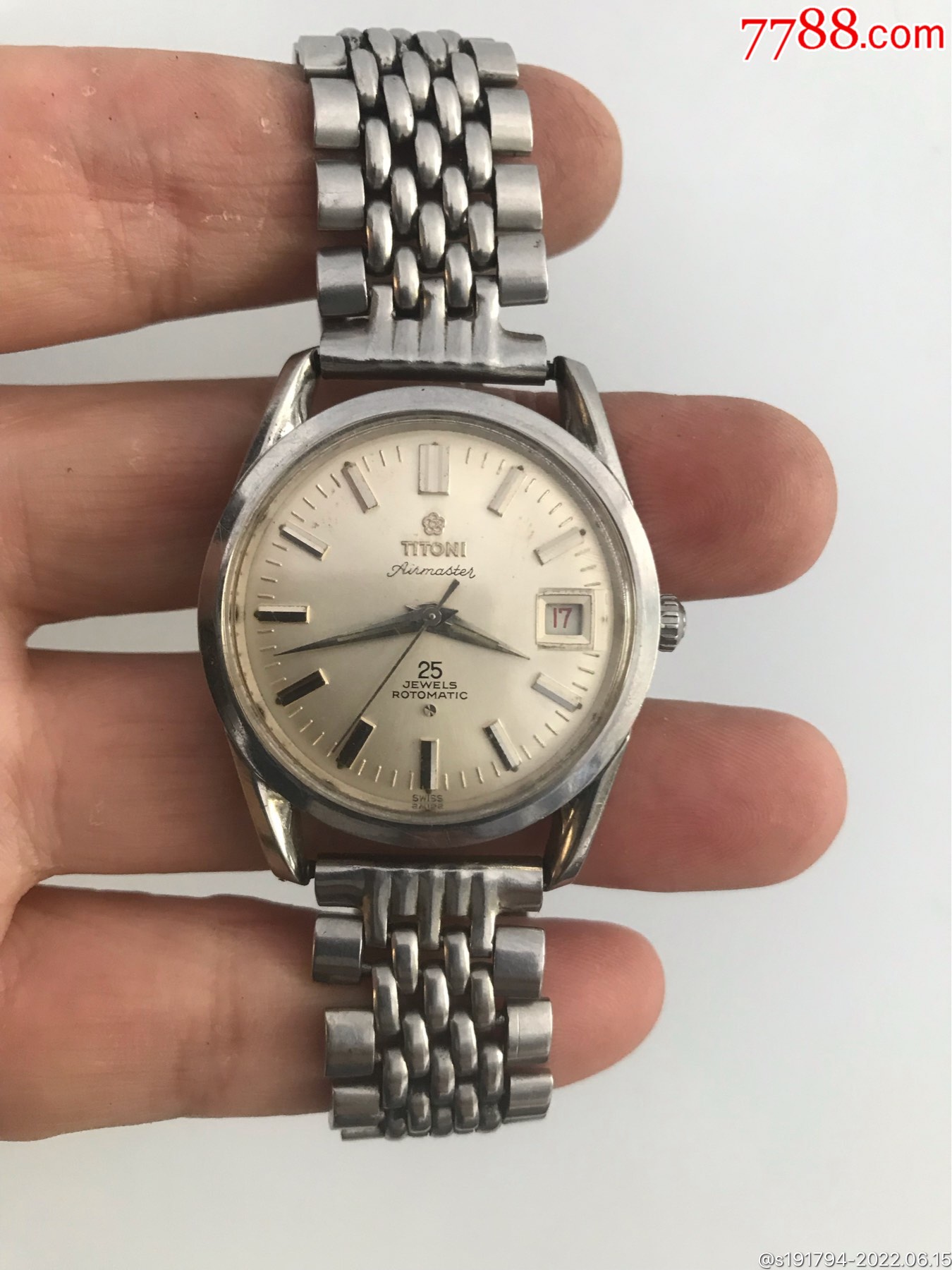 原装经典梅花307全自动机械表