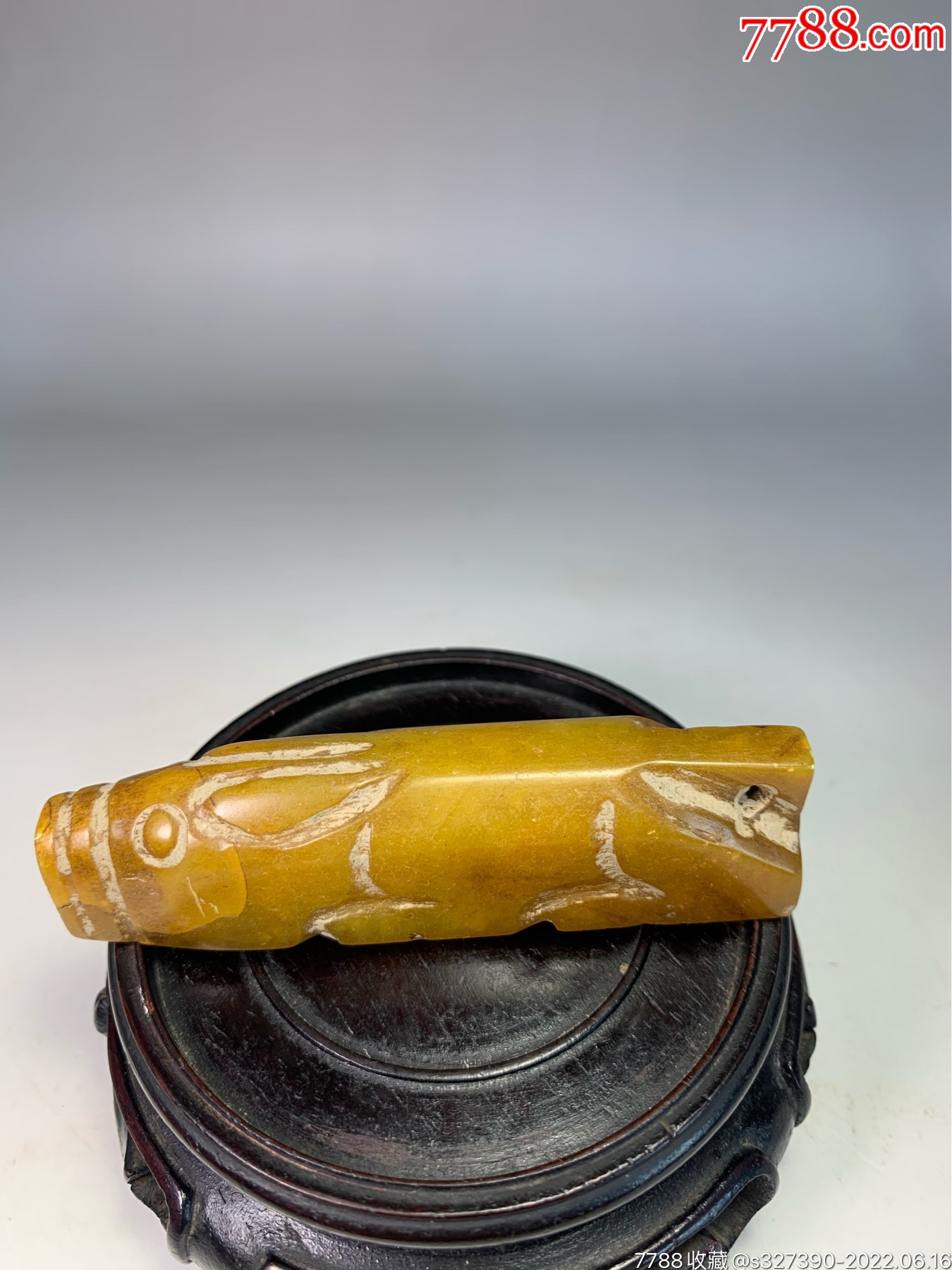 老玉高古玉卧猪