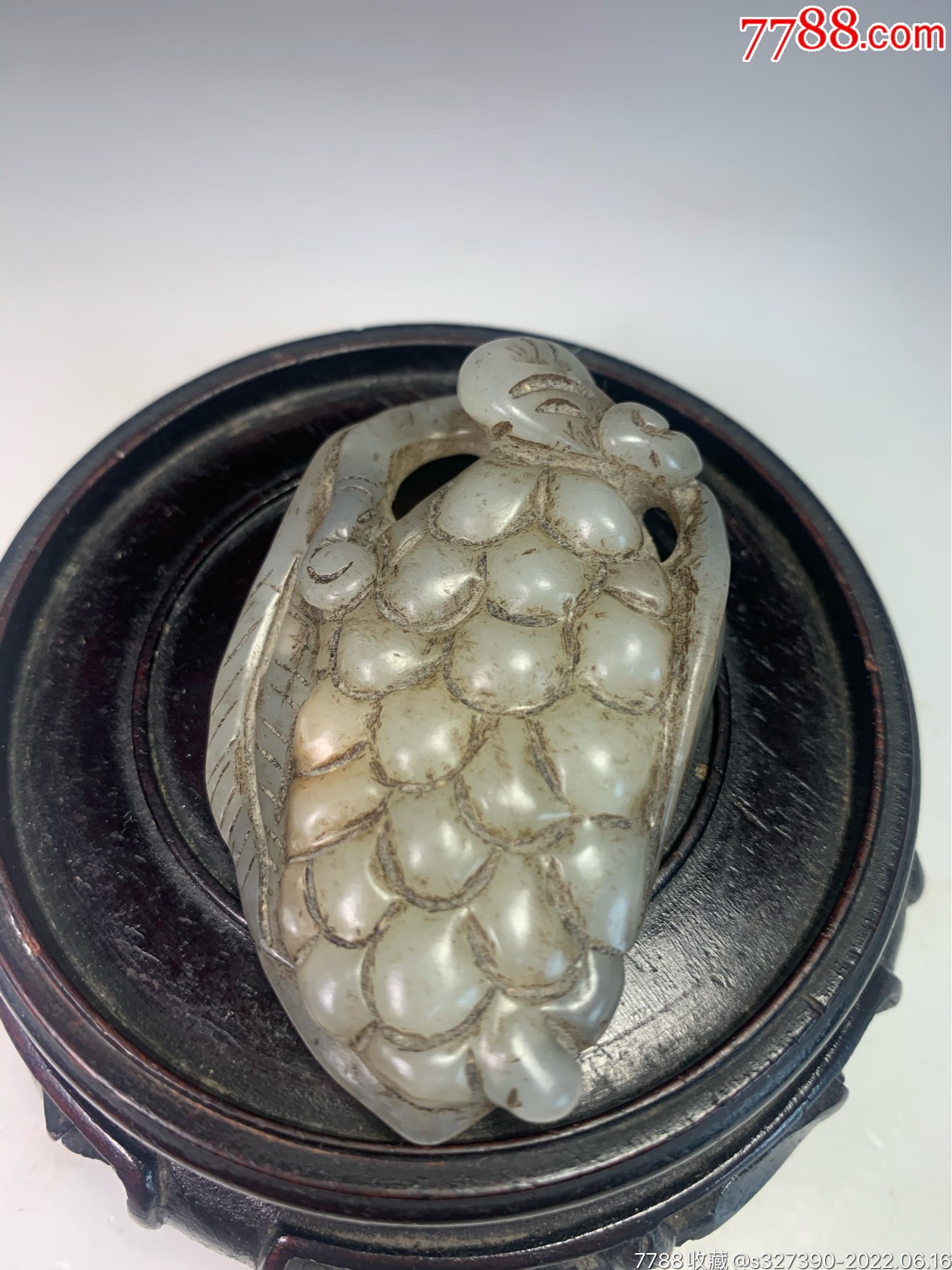 老玉和田玉多子多福挂件