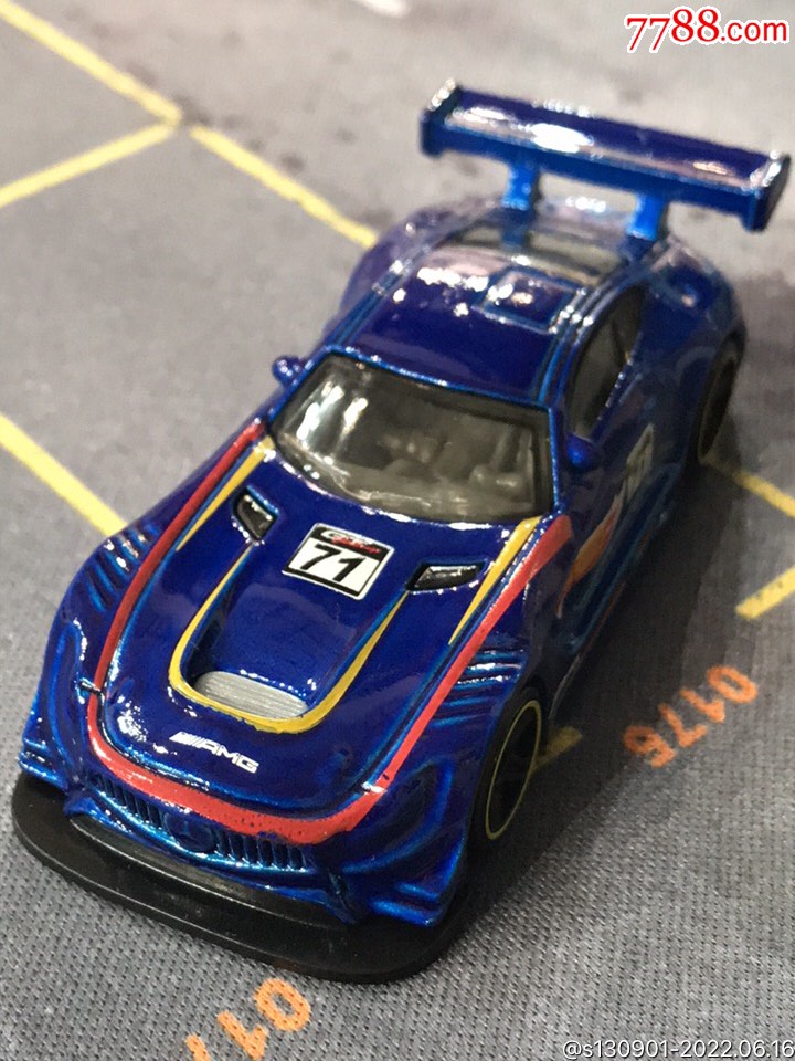 风火轮合金小车奔驰amggt3