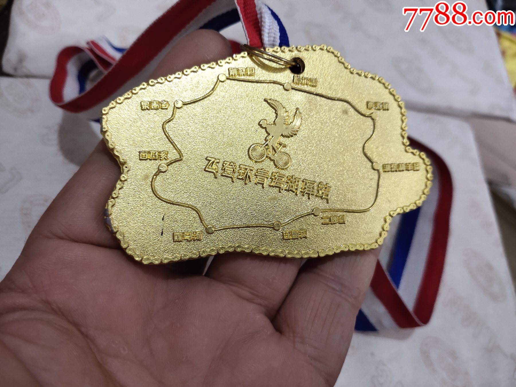 环青海湖骑行勇士奖章_体育运动徽章_第3张_7788老酒收藏