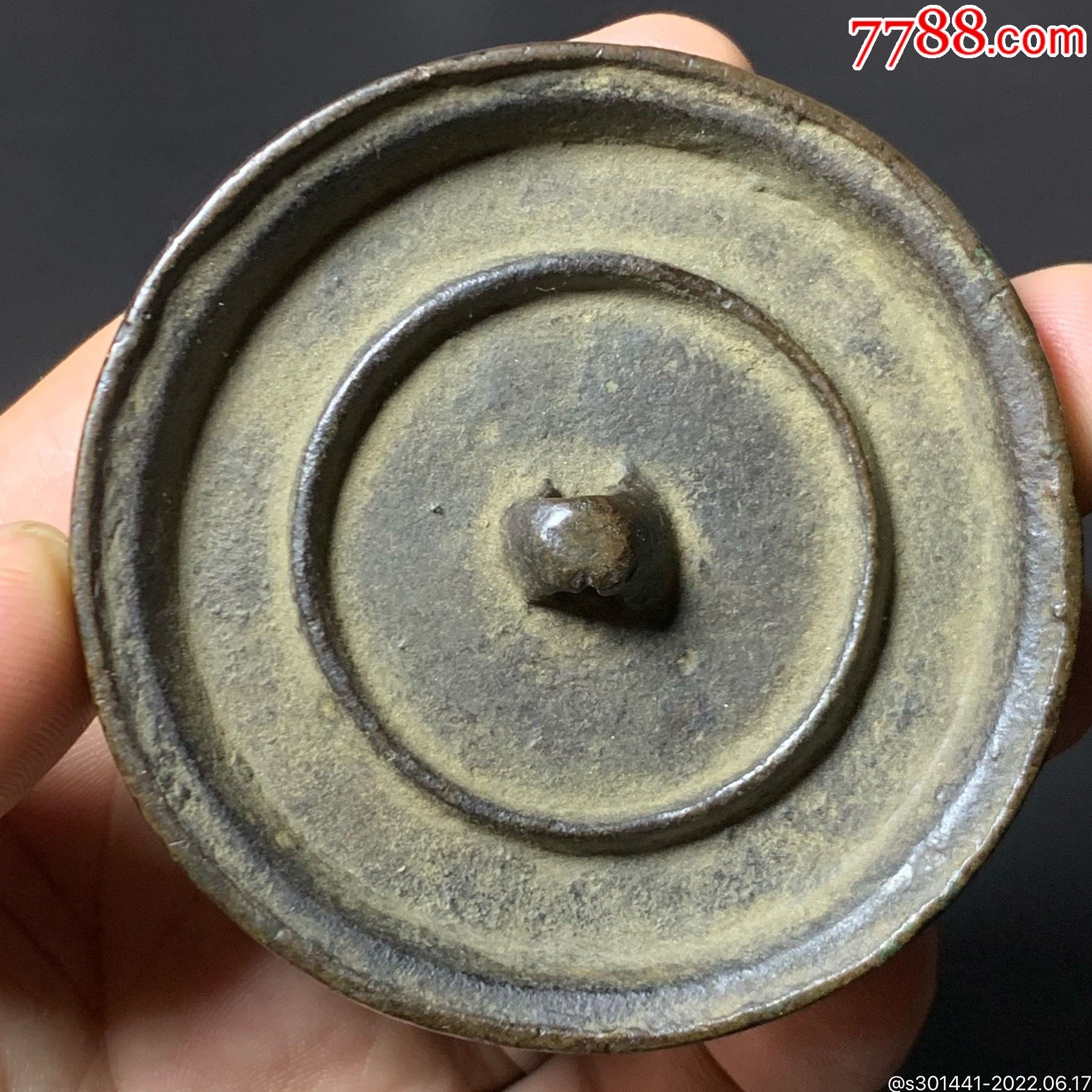 明·旋纹镜_铜镜_图片收藏_回收价格_7788老酒收藏