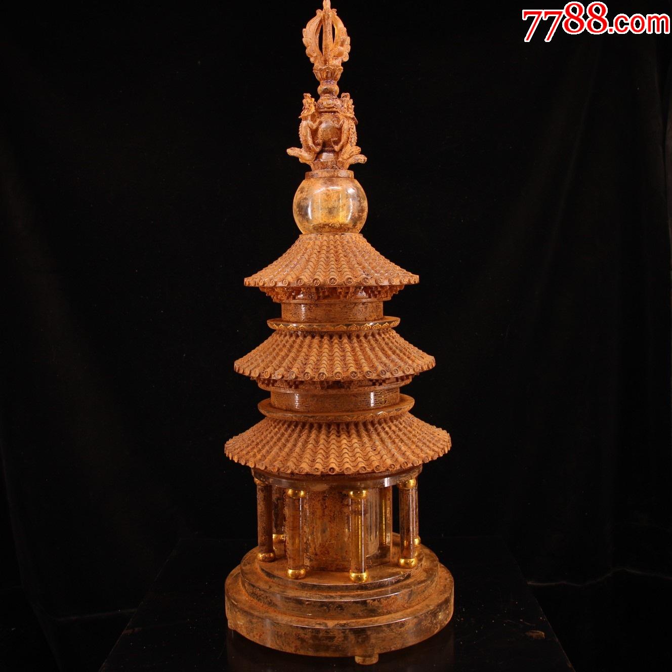 全品,,内装佛教无上七彩金刚舍利子-价格:24000元-se87733326-水晶