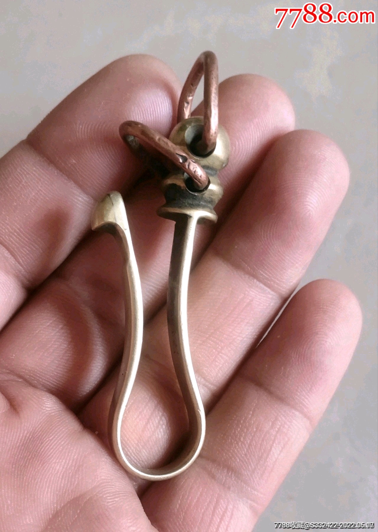 清代挂钩_铜杂件_图片鉴赏_收藏价格_7788铜器收藏
