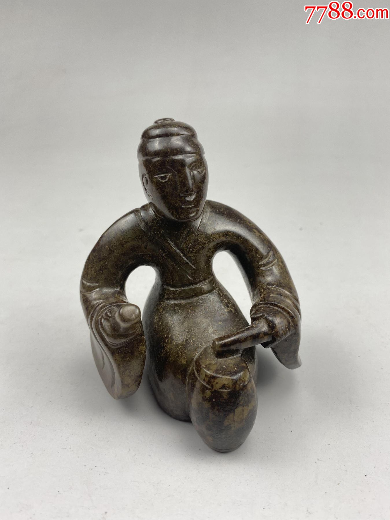 高古玉#老玉#古玉#和田玉#玉人_价格2600元_第1张_7788收藏__收藏热线