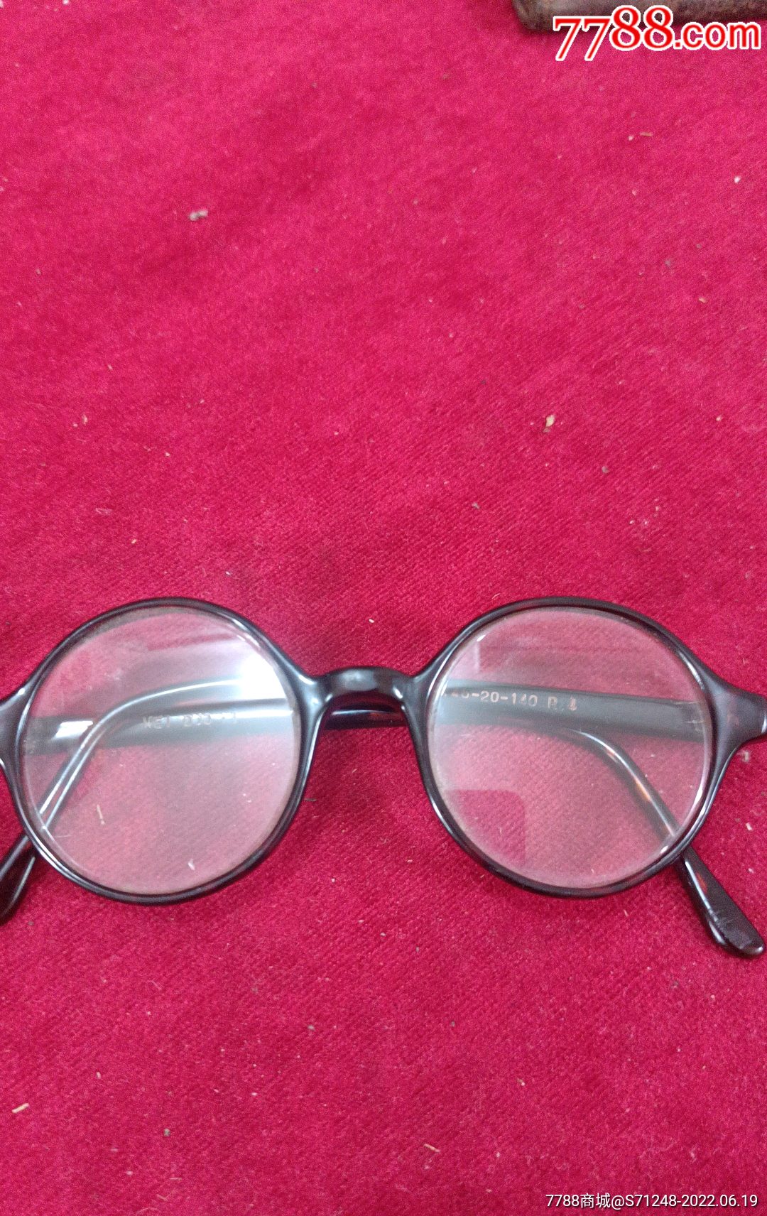 民国水晶花镜一副-价格:850元-se87759765-墨镜/眼镜-零售-7788收藏