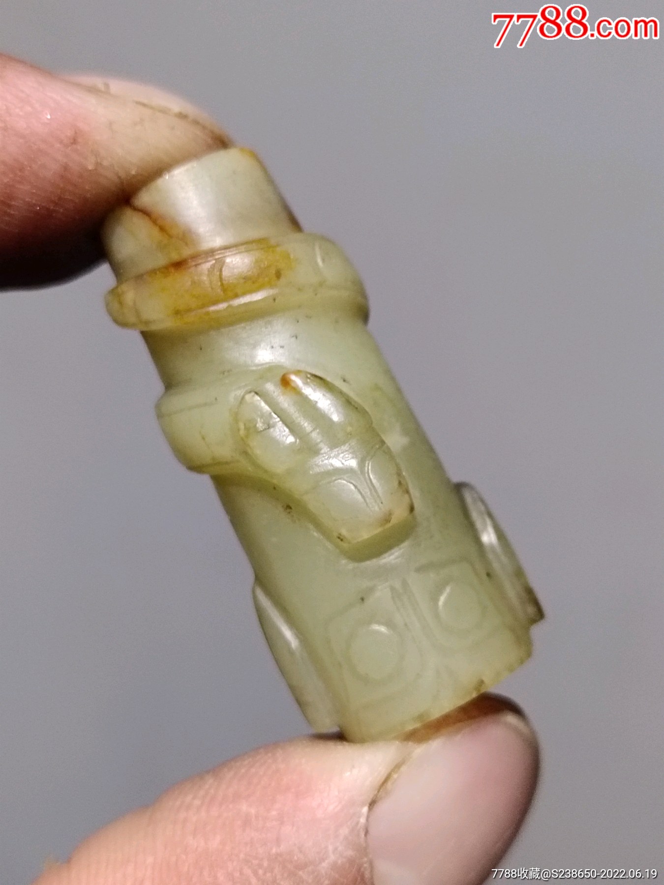 战汉时期老玉勒子老玉高古玉古玉