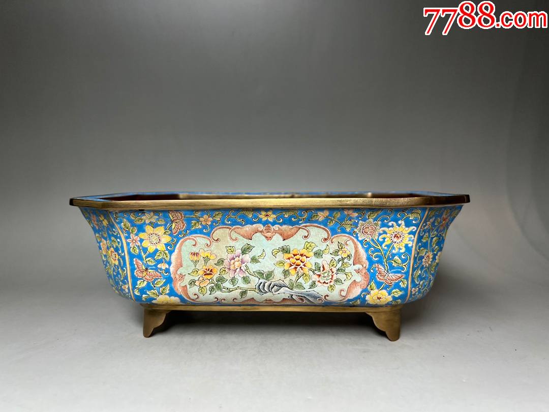 花鸟图水仙盆_价格11000元_第1张_7788收藏__收藏热线