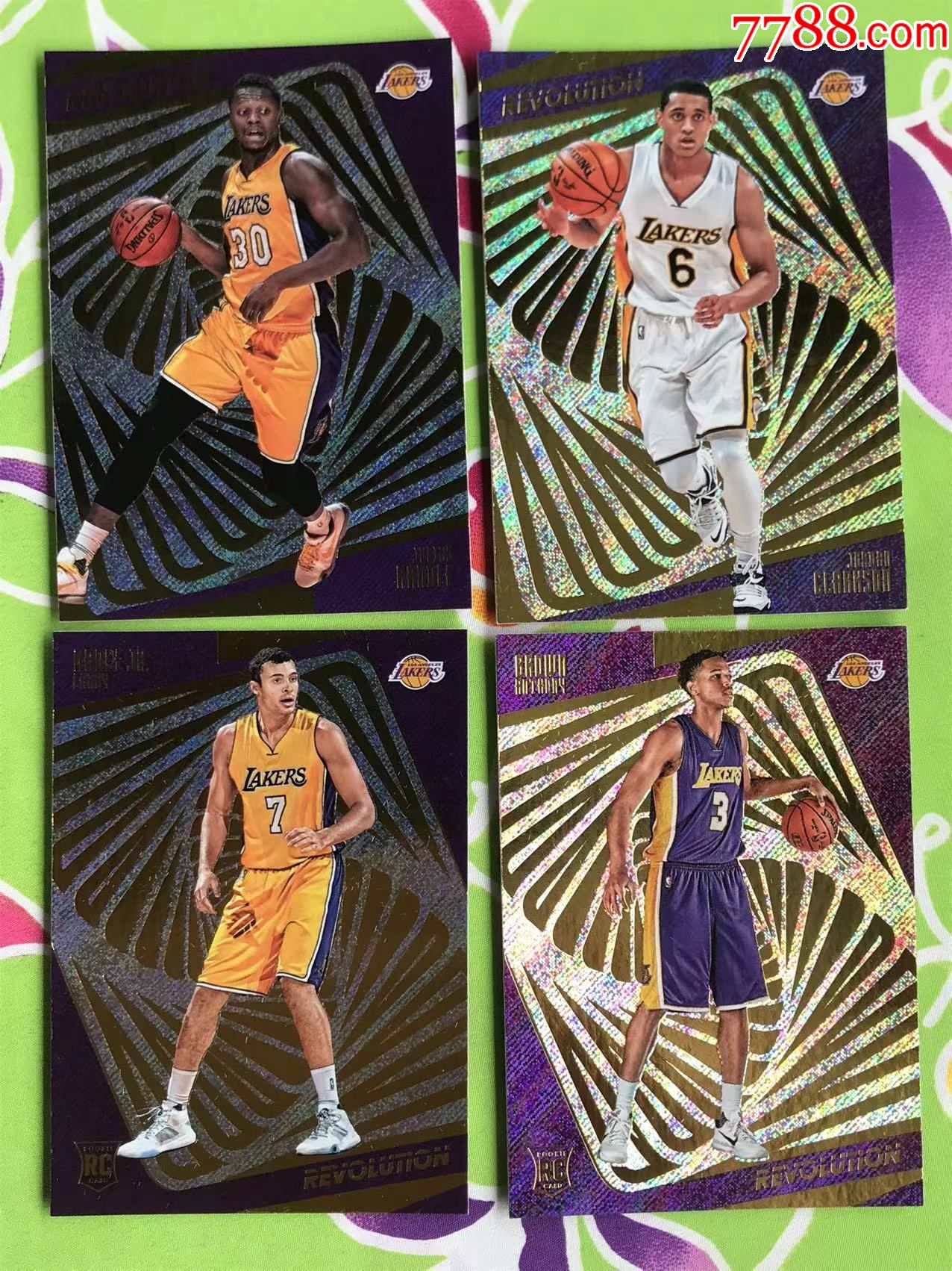 nba球星卡4款合售