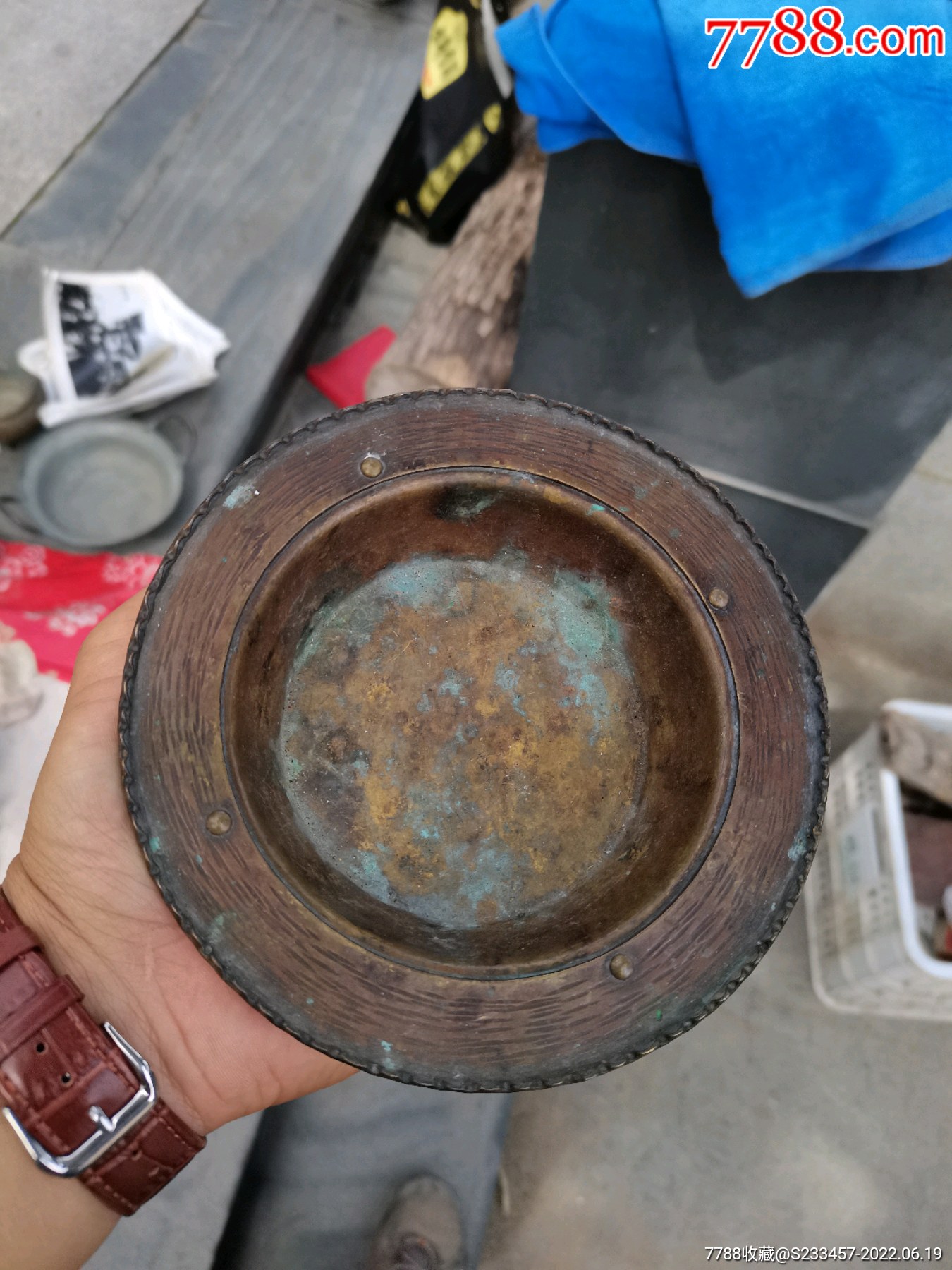 铜盆-价格:800元-se87775536-铜皿/盛具-零售-7788唱机
