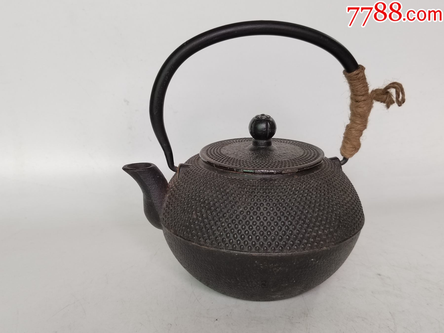 京都雾纹铁壶