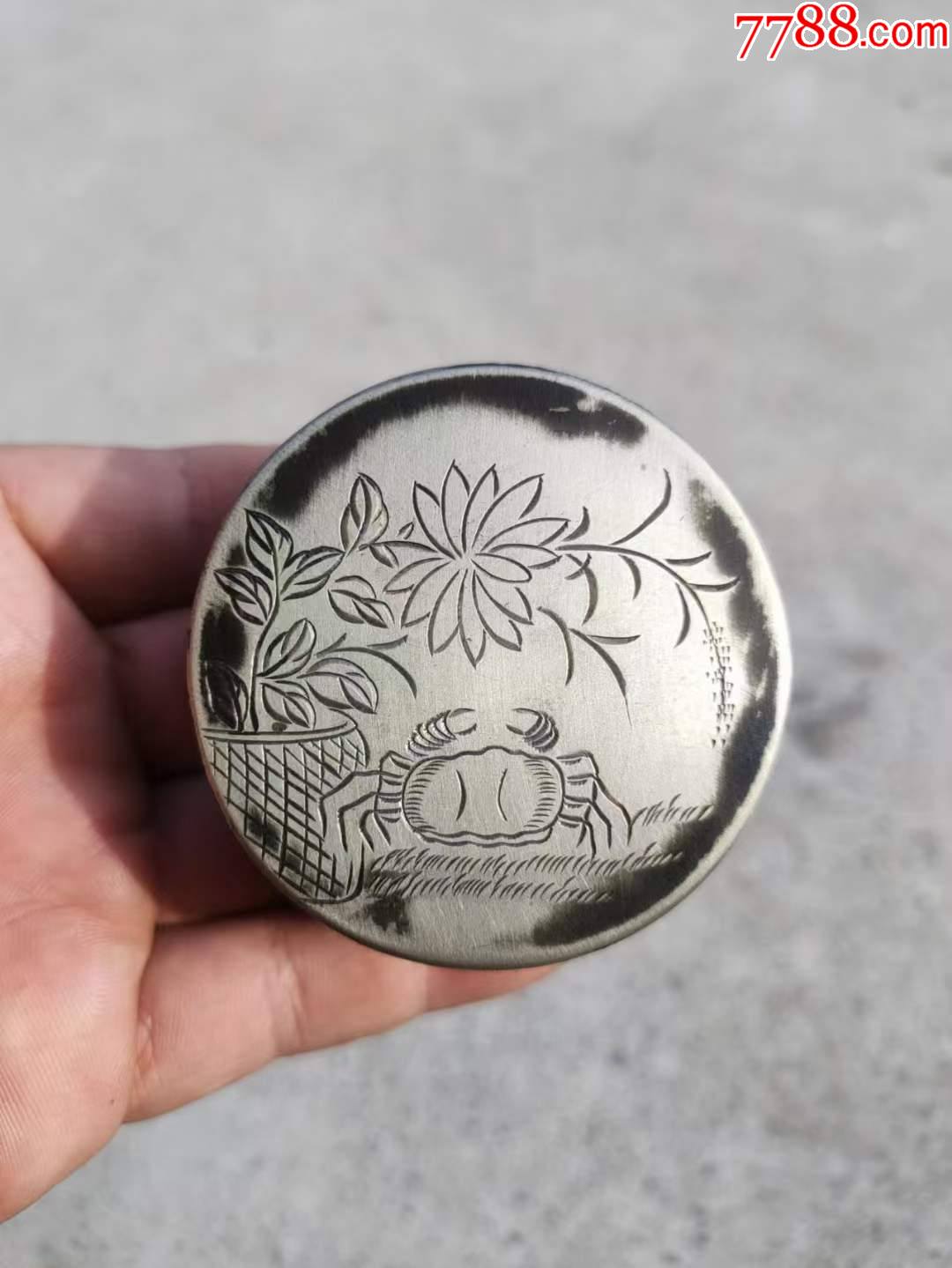 收来老白铜墨盒一对9品￥1,30099老白铜·墨盒9品￥90099铜雕墨盒