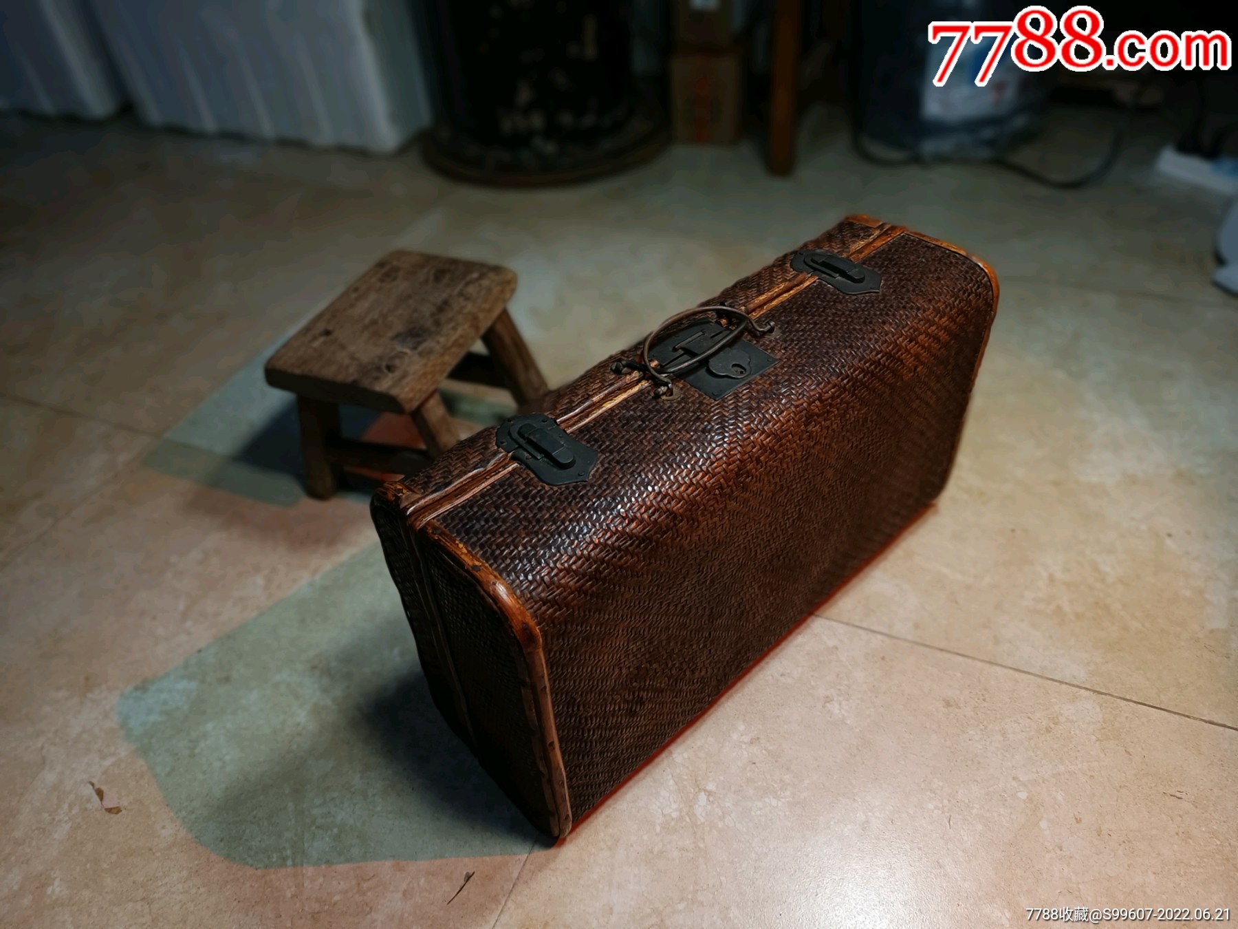     "商品>>>>99民国藤编菜篮子