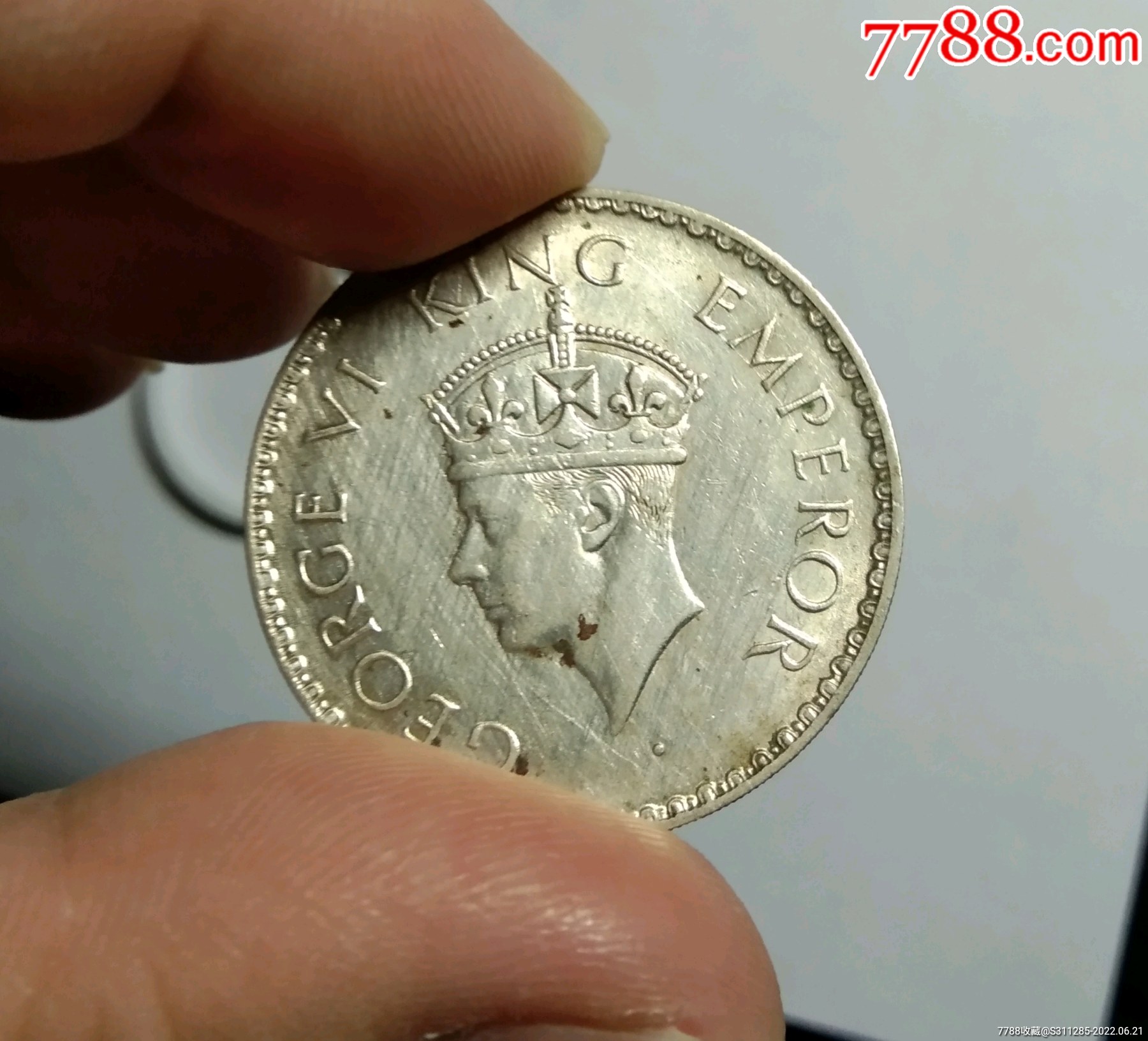 英属印度卢比银币