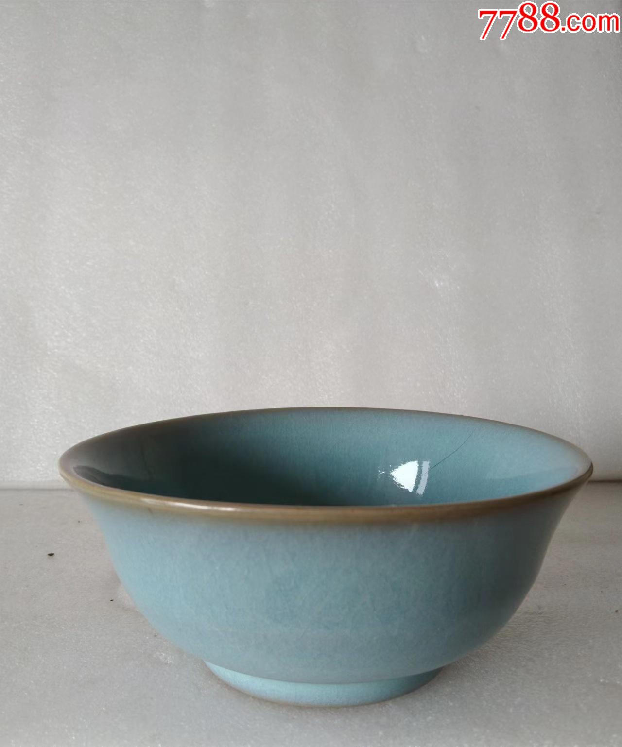 宋汝窑东沟窑天青釉碗_青瓷/秘色瓷_第2张_7788老酒收藏