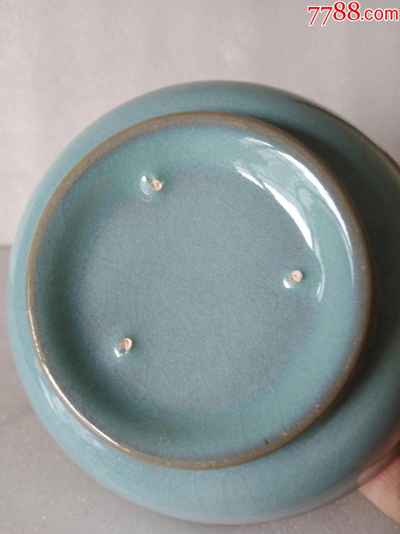 宋汝窑东沟窑天青釉碗_青瓷/秘色瓷_第9张_7788老酒收藏