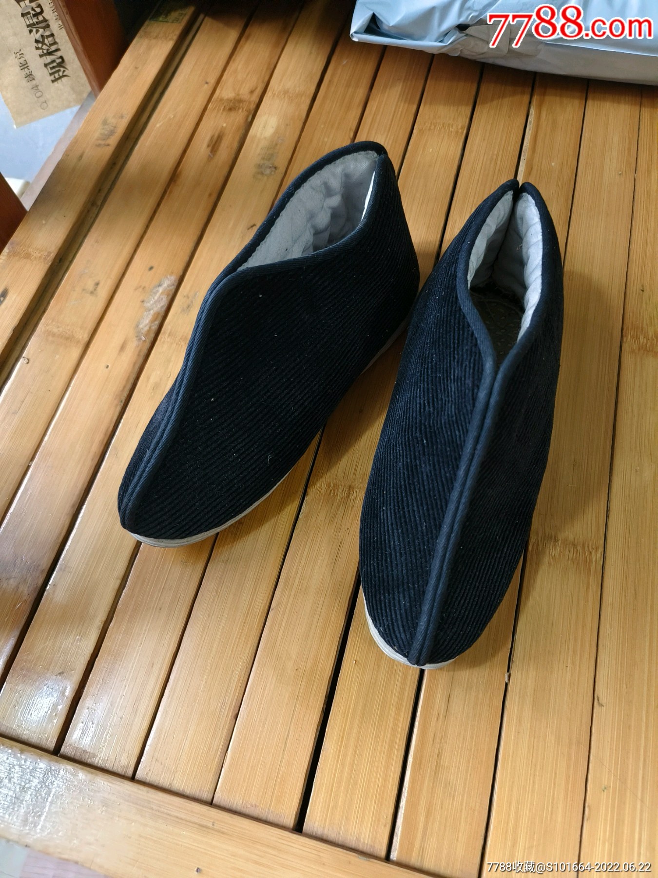 老太太手工小脚鞋