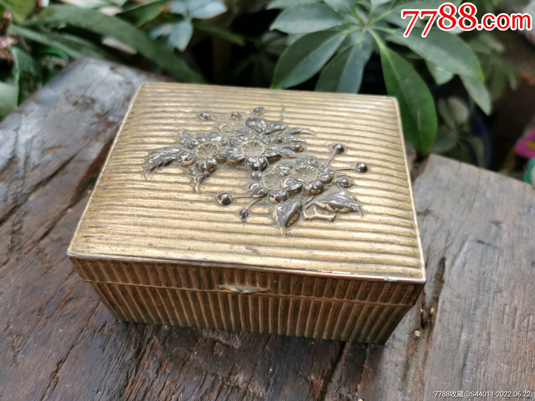 民国铜首饰盒,老物件-价格:280元-se87824923-旧盒子-零售-7788收藏