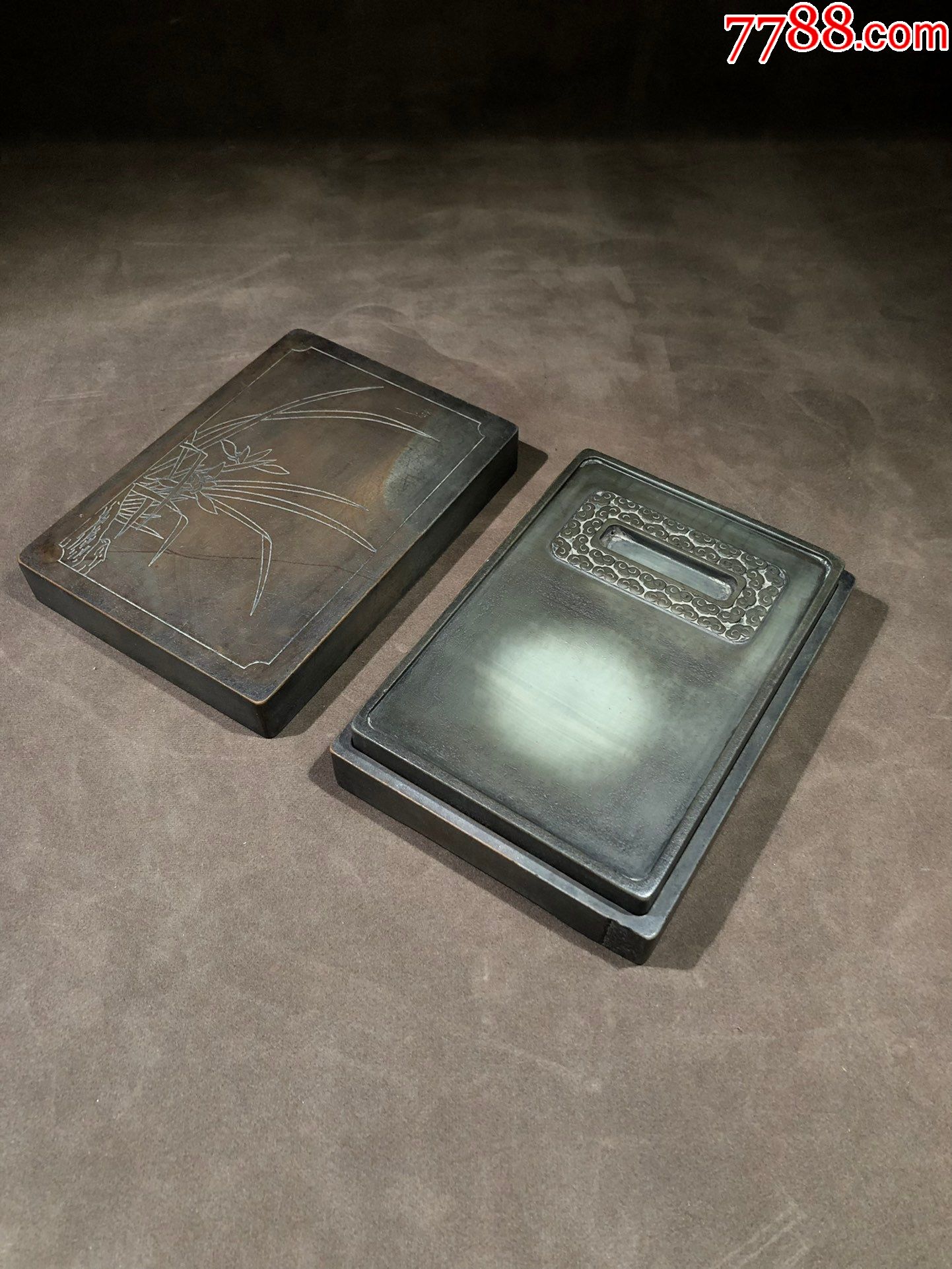 松花石暖砚a21s38f-价格:11400元-se87827578-松花砚-零售-7788收藏