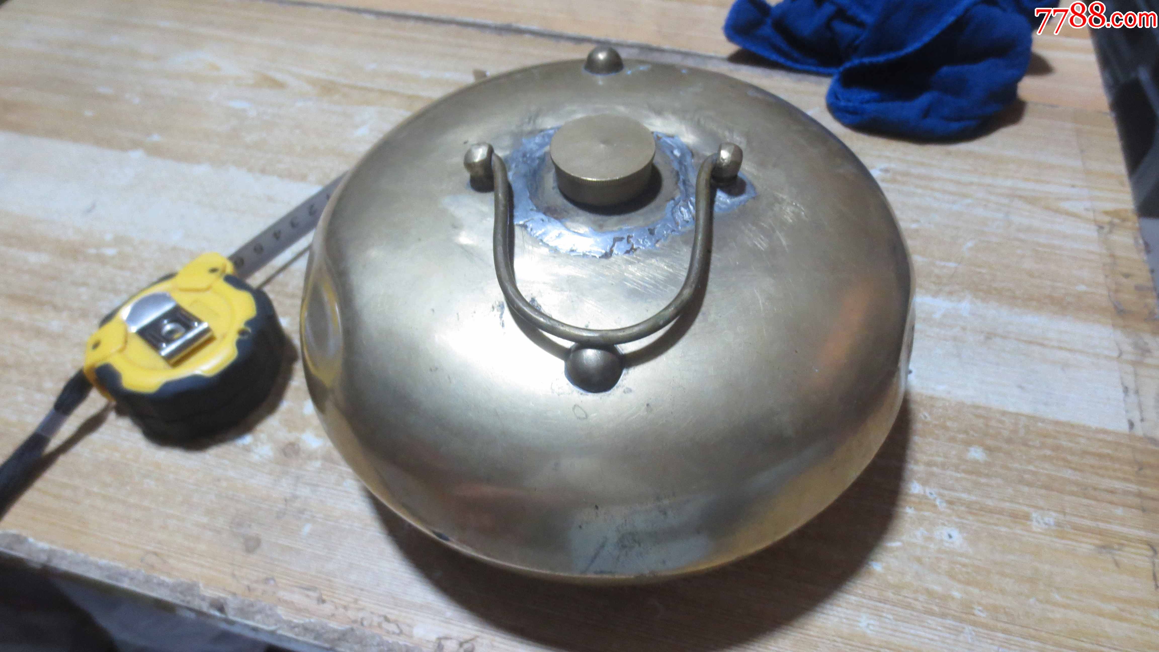 老的纯铜取暖汤婆子,厚重-铜皿/盛具-7788落地钟收藏