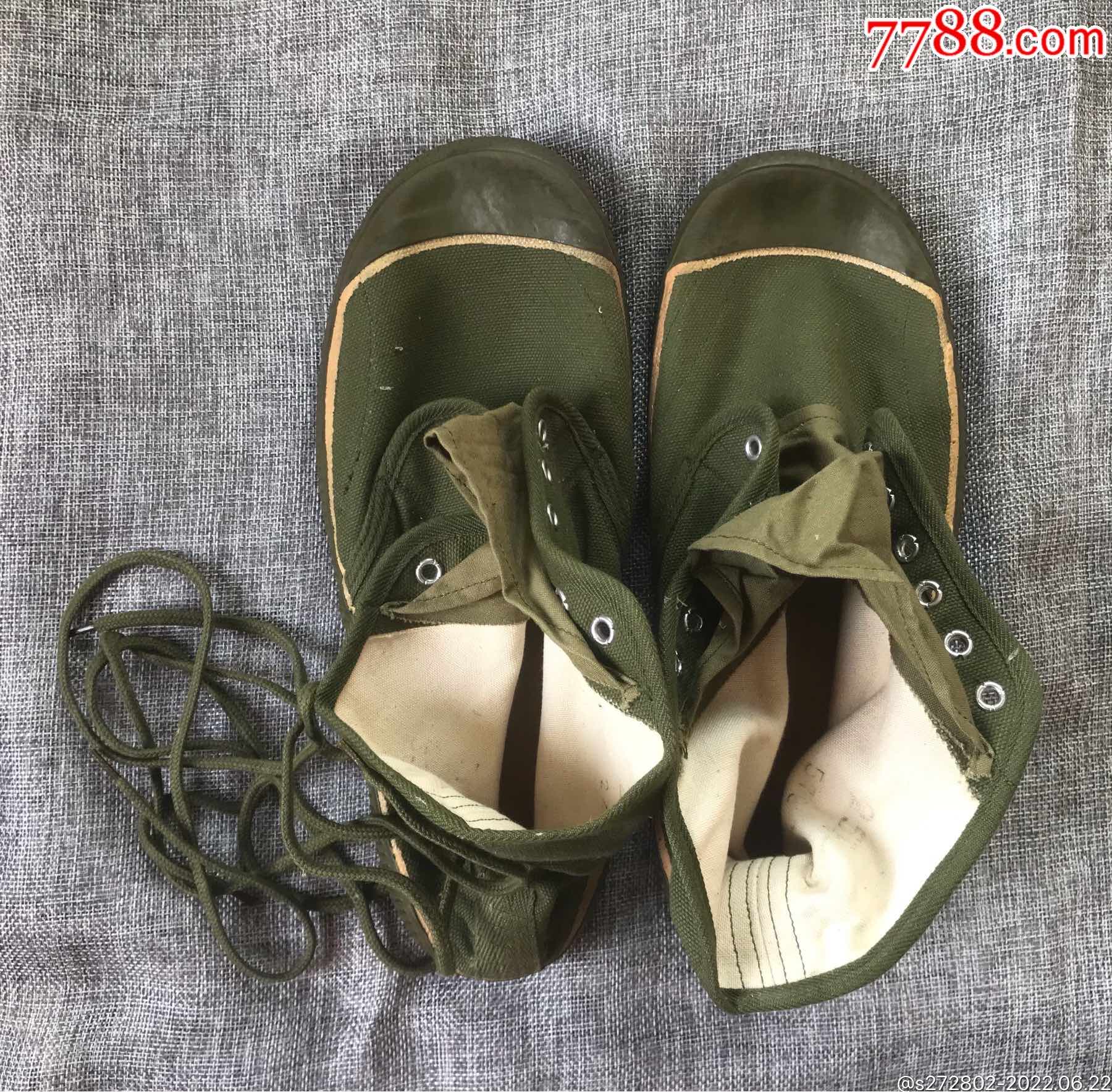 全新65式高腰解放鞋25码半82年-价格:60元-se87835710-旧军式鞋/靴