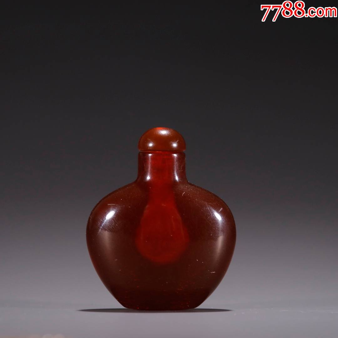 回流·琥珀素面鼻烟壶_价格5500元_第1张_7788收藏__收藏热线