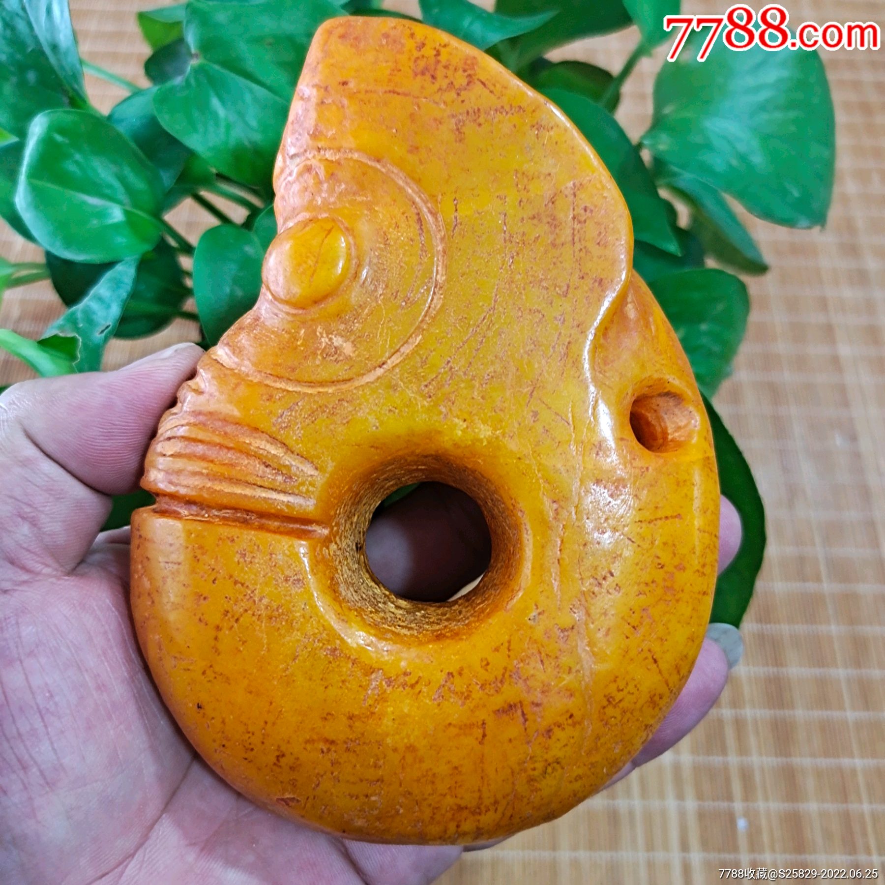 旧藏黄玉猪龙_价格888元_第1张_7788收藏__收藏热线