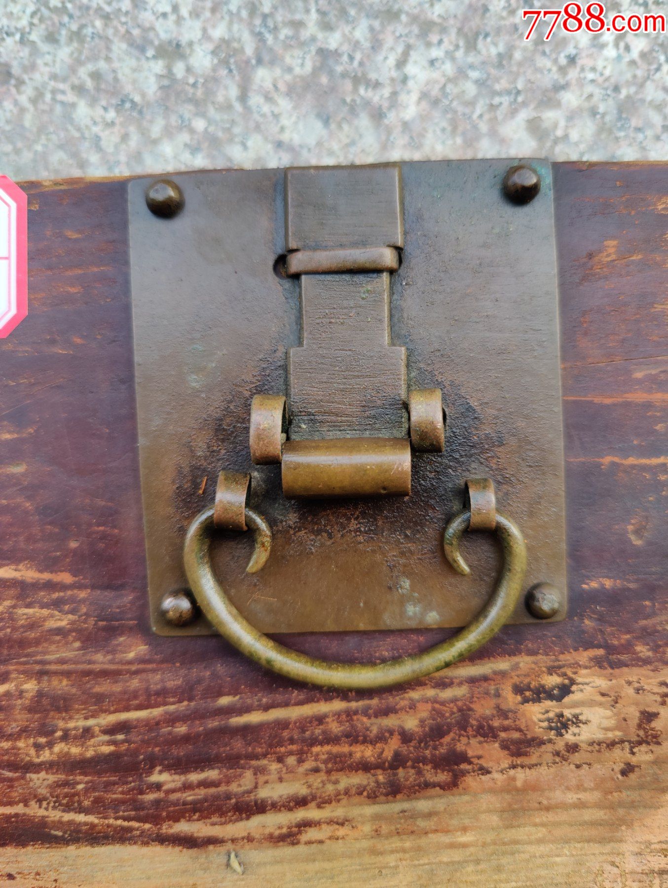 "商品>>>>￥3009品99清代道光年柜子抽屉铜拉手