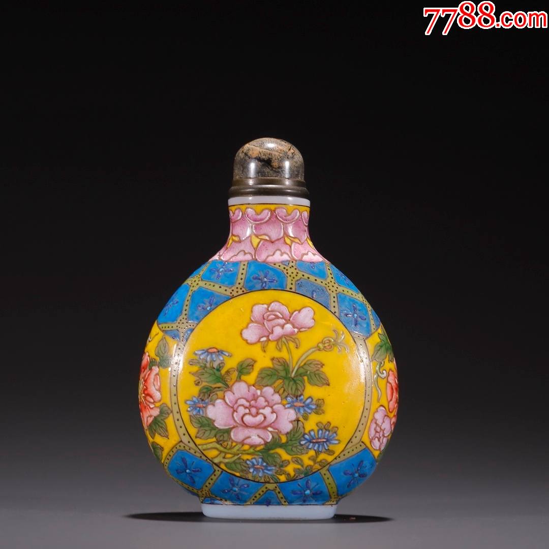 花开富贵鼻烟壶._价格1200元_第1张_7788收藏__收藏热线