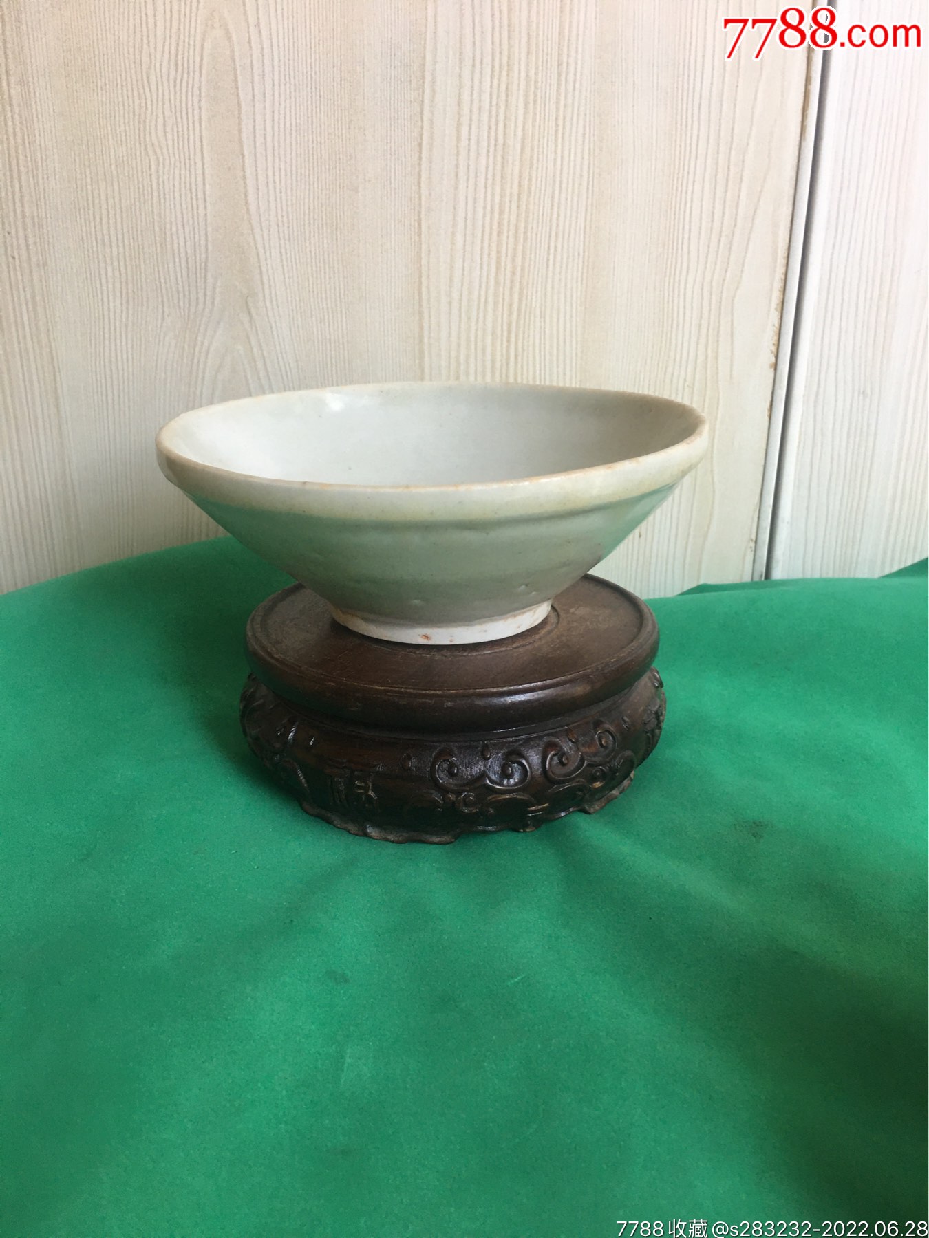 宋代白瓷厚唇碗_价格388元_第1张_7788收藏__收藏热线