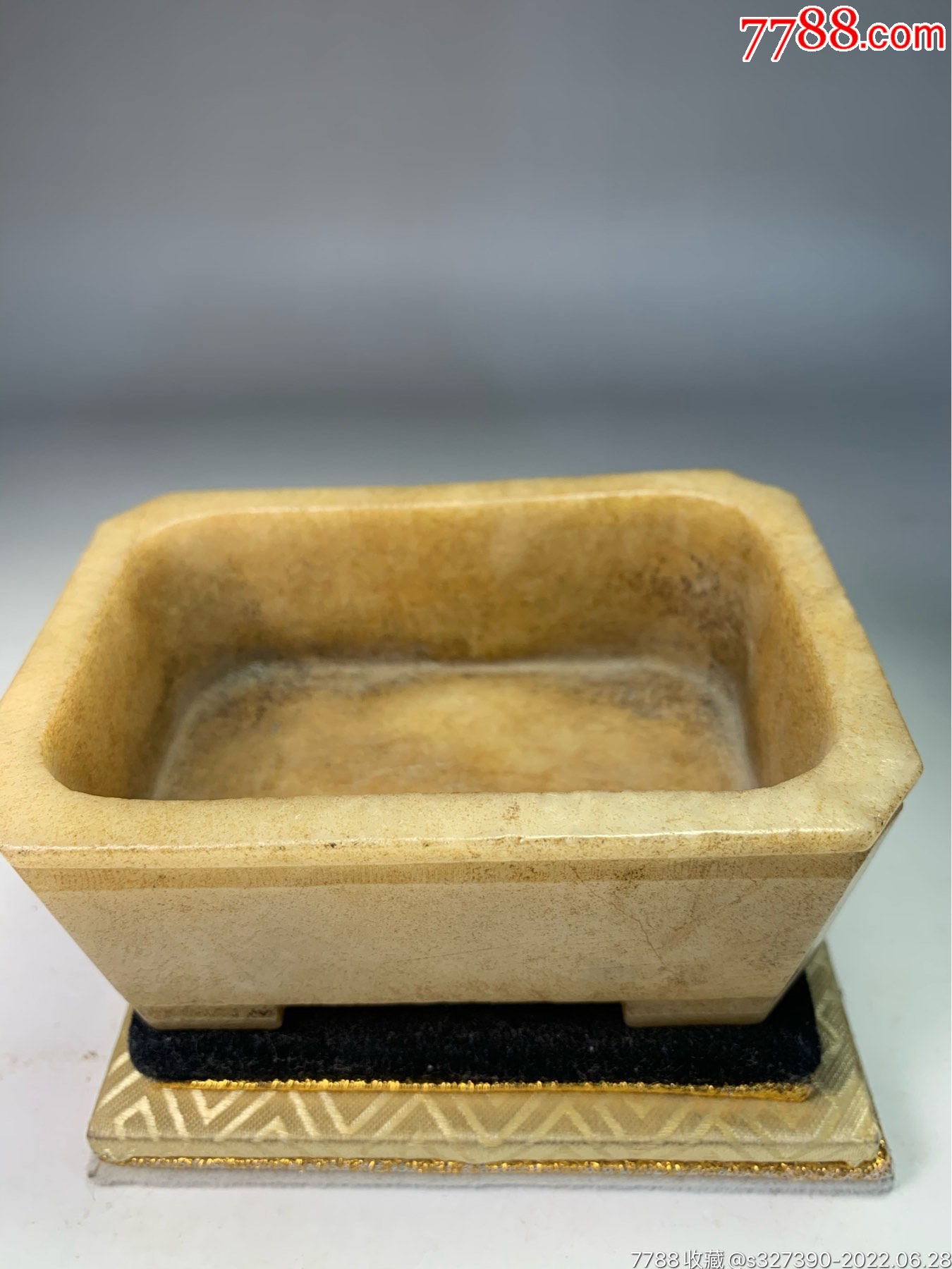 老玉高古玉马槽形笔洗_价格180元_第1张_7788收藏__收藏热线