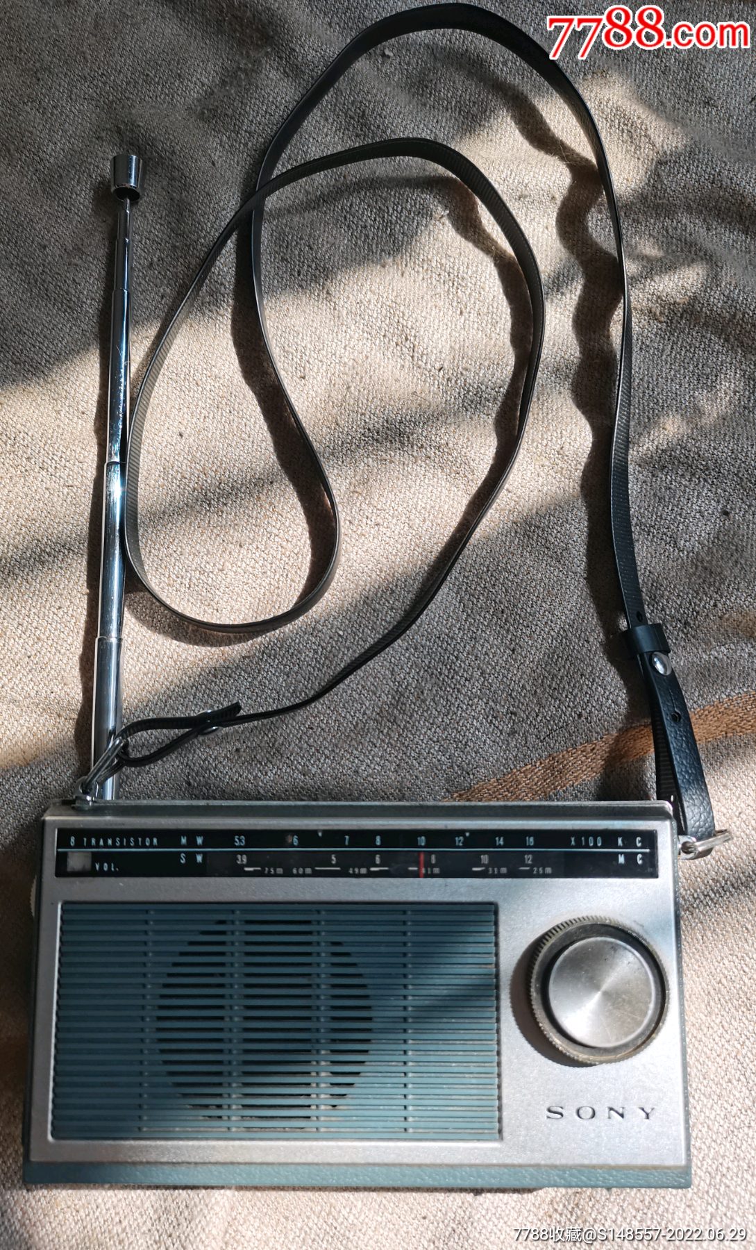 日本sony索尼tr832型半导体收音机