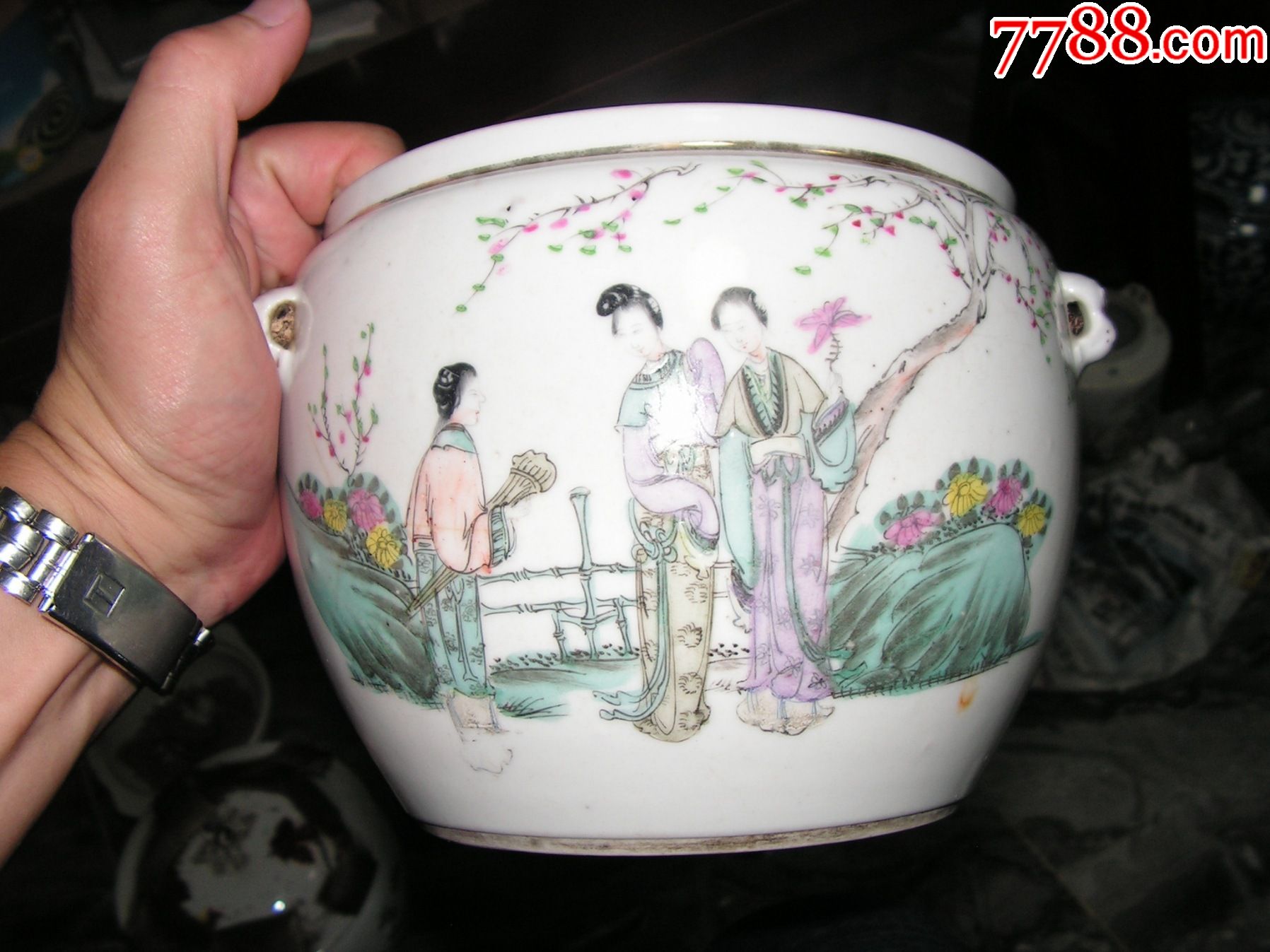 基本全品的画工一流桃花美女罐兽耳也很有特色