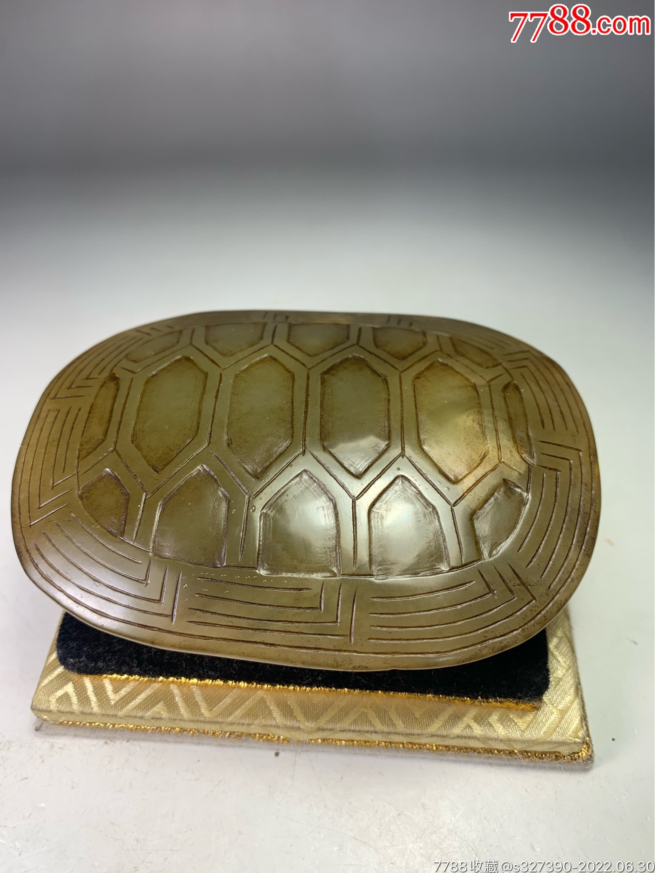 老玉高古玉和田玉龟壳带扣_价格180元_第1张_7788收藏__收藏热线