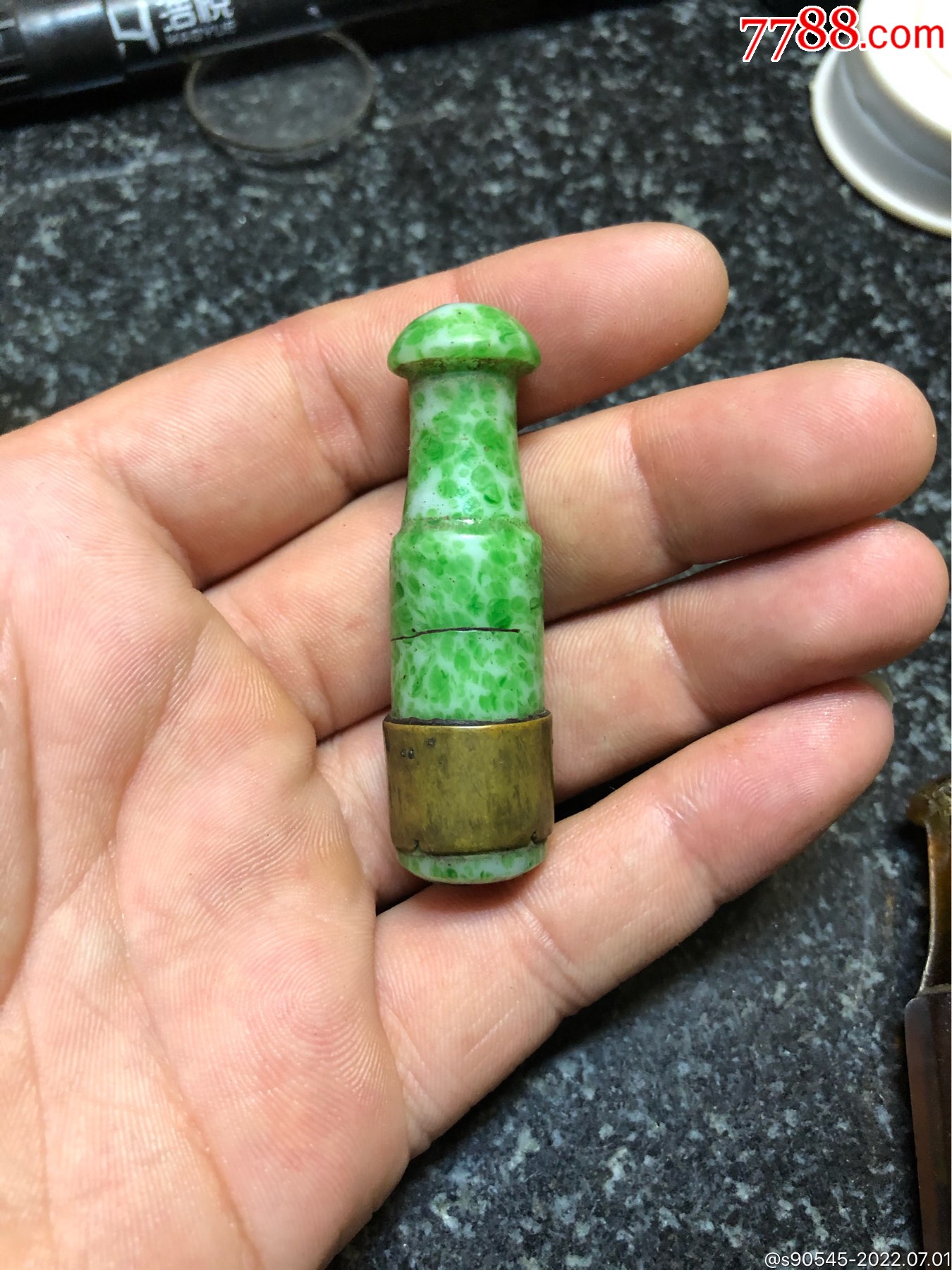 民国料器烟嘴_价格30元_第1张_7788收藏__收藏热线