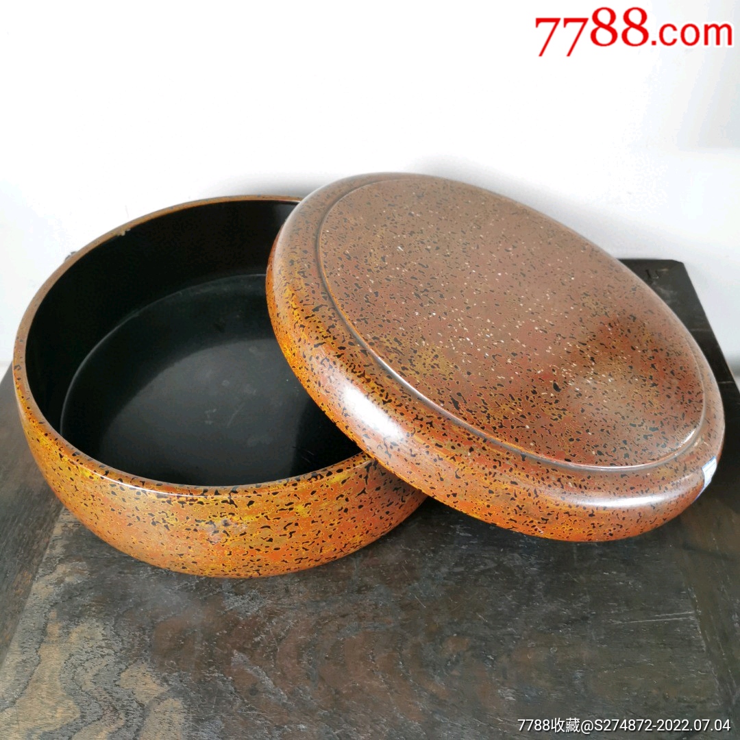 清代犀皮漆捧盒_价格6800元_第1张_7788收藏__收藏热线