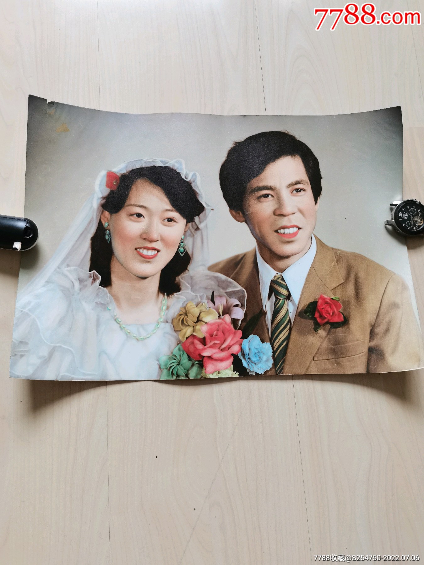 结婚照_老照片_品牌图片_收藏价格_7788闹钟收藏