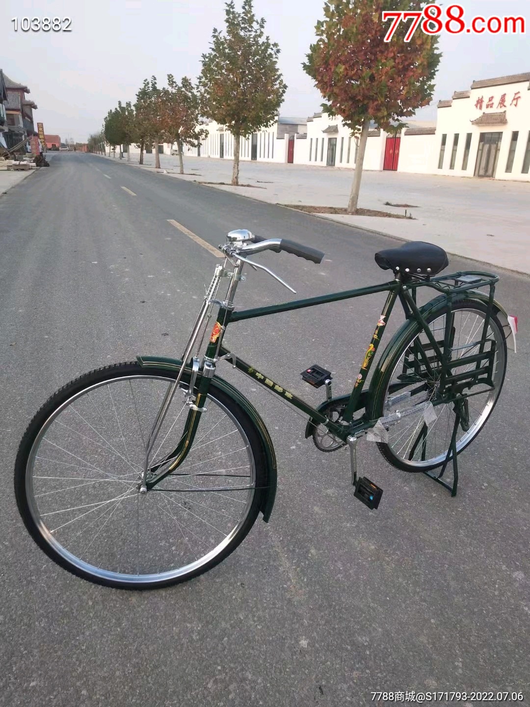 (凤凰)28军绿自行车,中国邮政-价格:1980元-se88106319-其他车马/户外