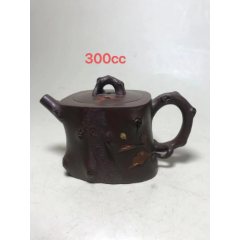 汪寅仙大师作品，全手工原矿梅桩壶约300c