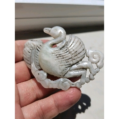 以前收藏的辽金和田玉鸟
